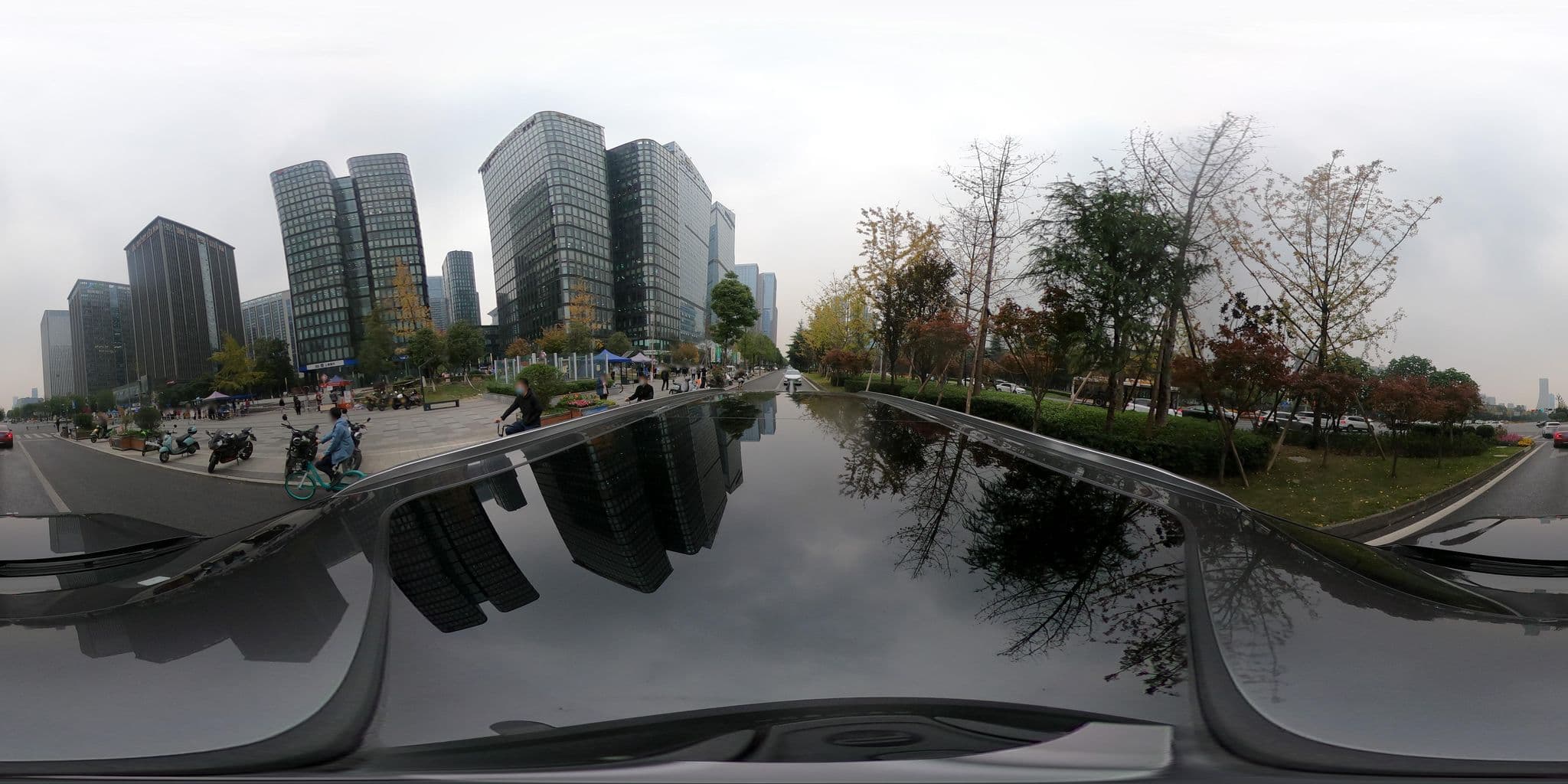 Street view near 汉庭成都新会展中心酒店, Chengdu — © adirricor (CC BY-SA · Mapillary)
