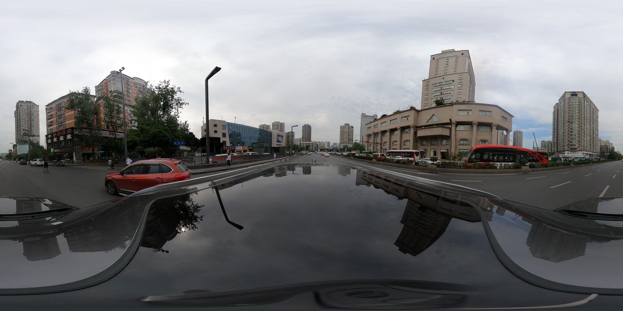 Street view near 盖碗茶旅行酒店, Chengdu — © adirricor (CC BY-SA · Mapillary)