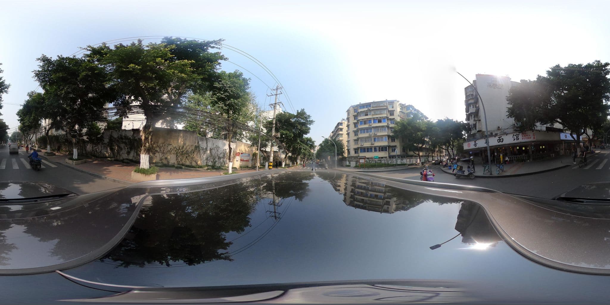 Street view near 希博特雅月酒店, Chengdu — © adirricor (CC BY-SA · Mapillary)