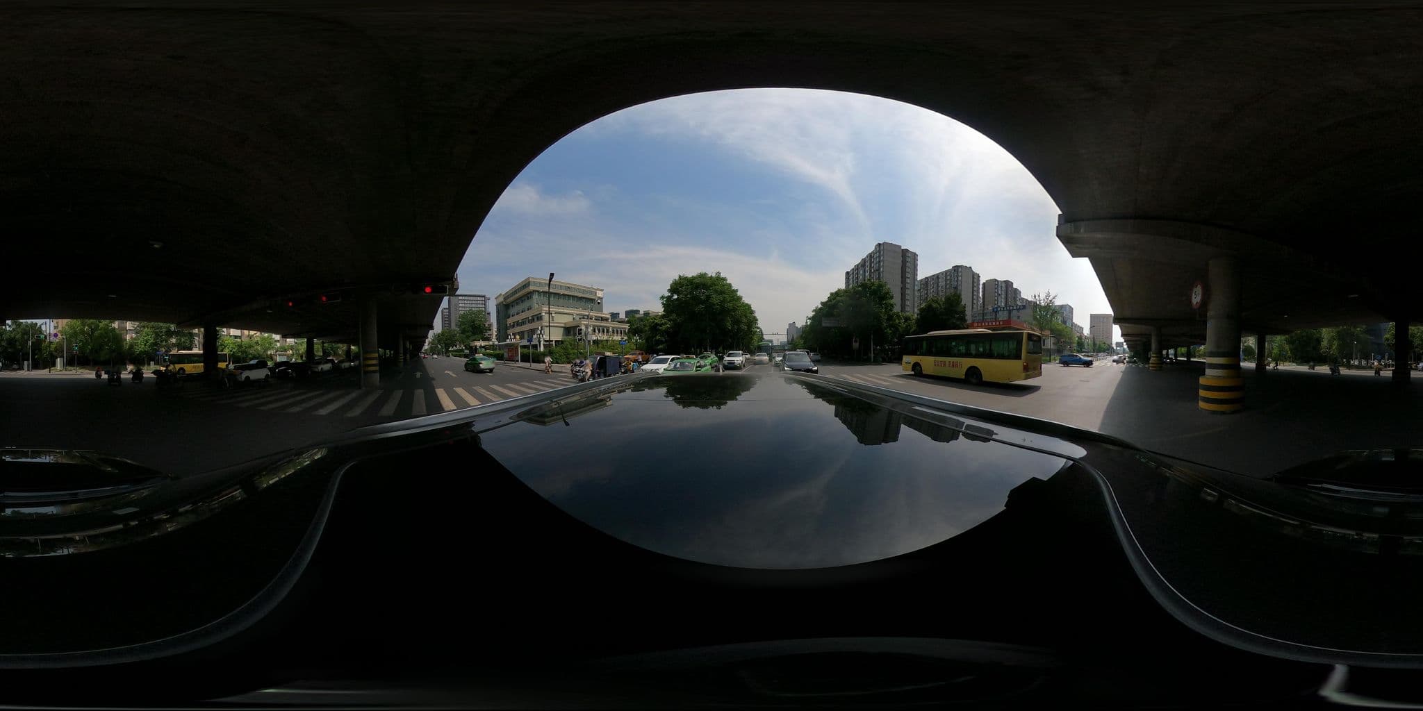 Street view near Empire Club Hotel, Chengdu — © adirricor (CC BY-SA · Mapillary)