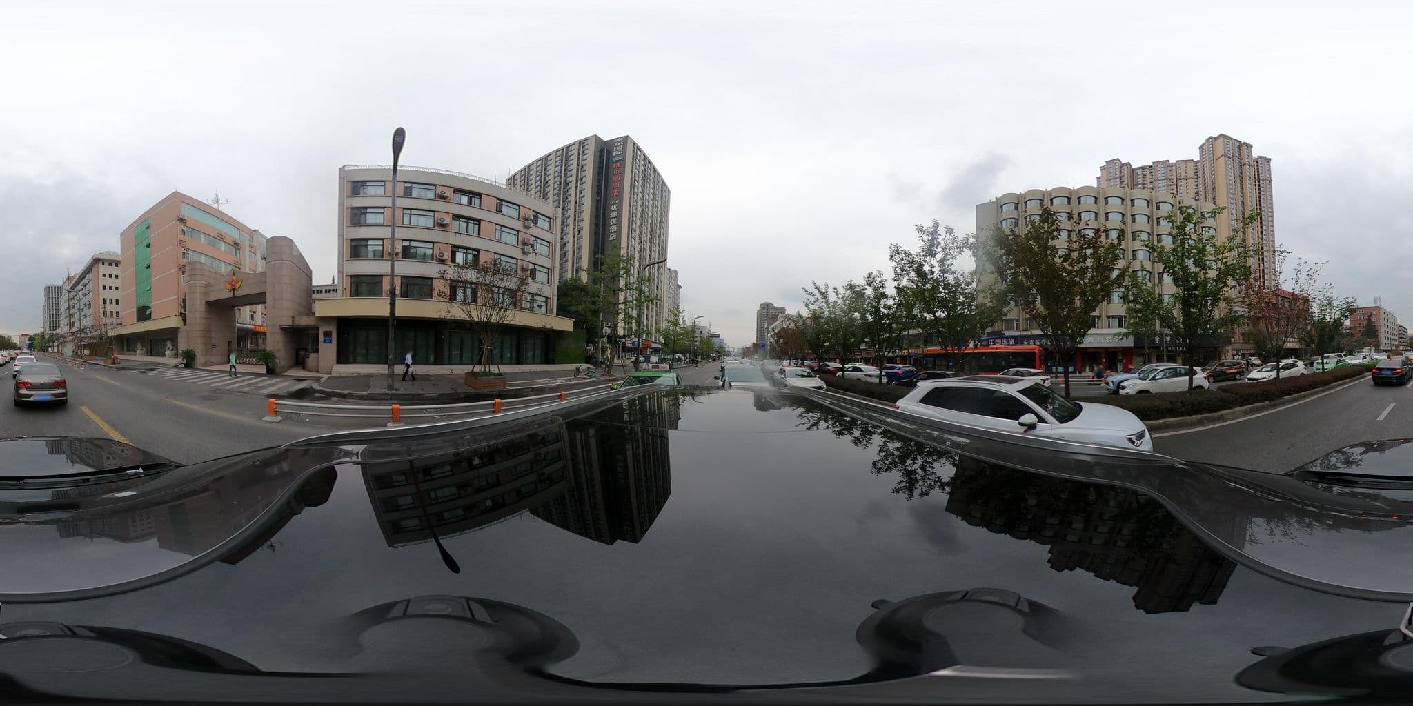 Street view near 全季酒店 Ji Hotel, Chengdu — © adirricor (CC BY-SA · Mapillary)