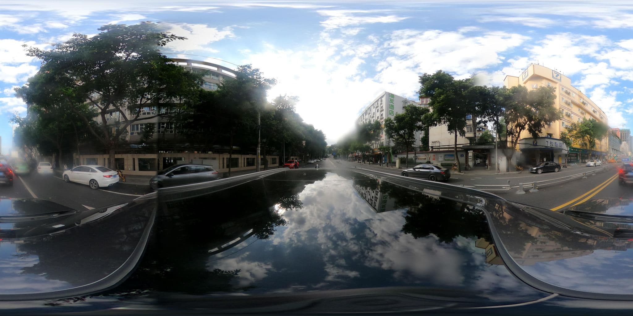 Street view near 布丁酒店, Chengdu — © adirricor (CC BY-SA · Mapillary)