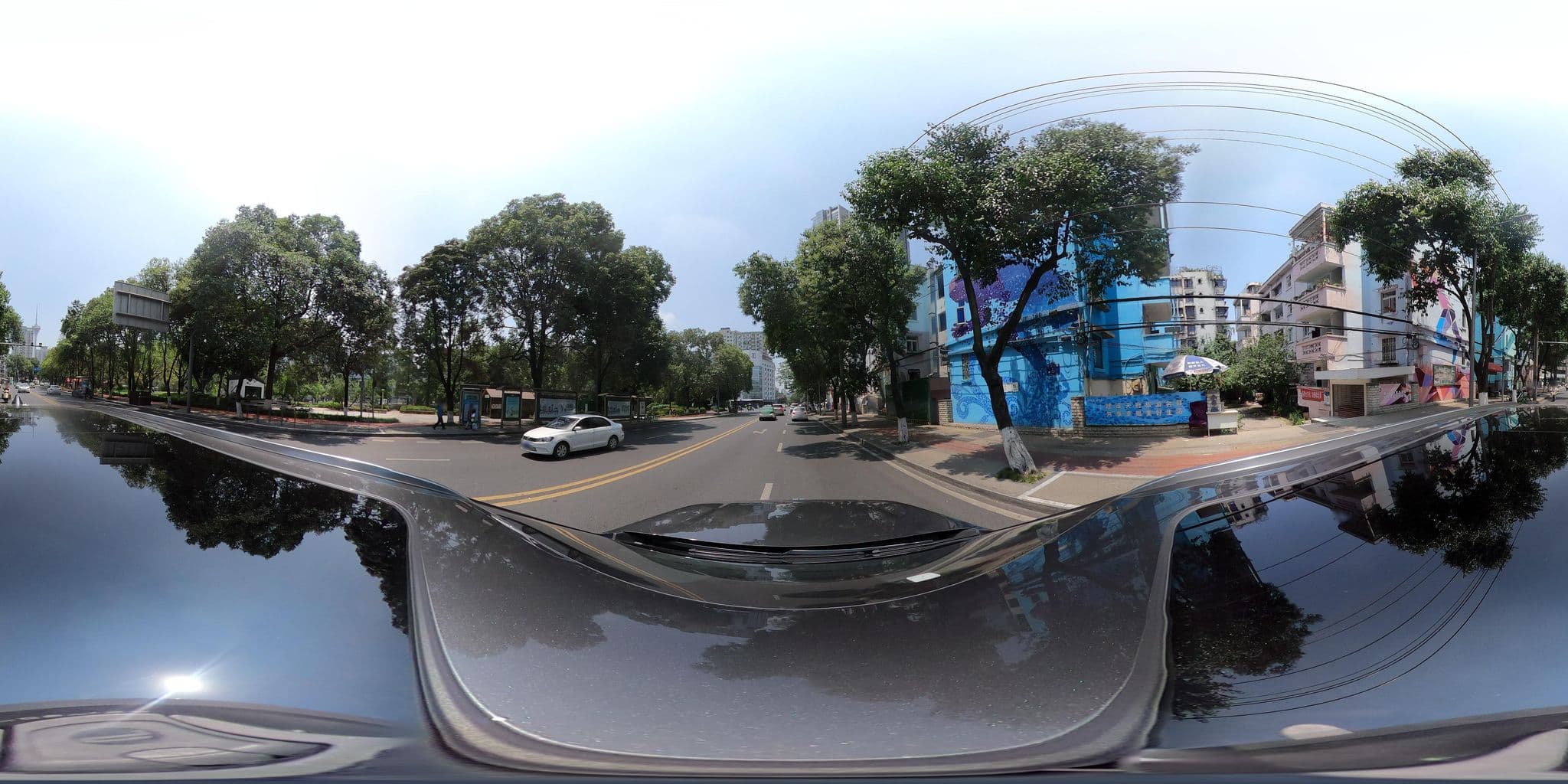 Street view near 河畔康成酒店, Chengdu — © adirricor (CC BY-SA · Mapillary)