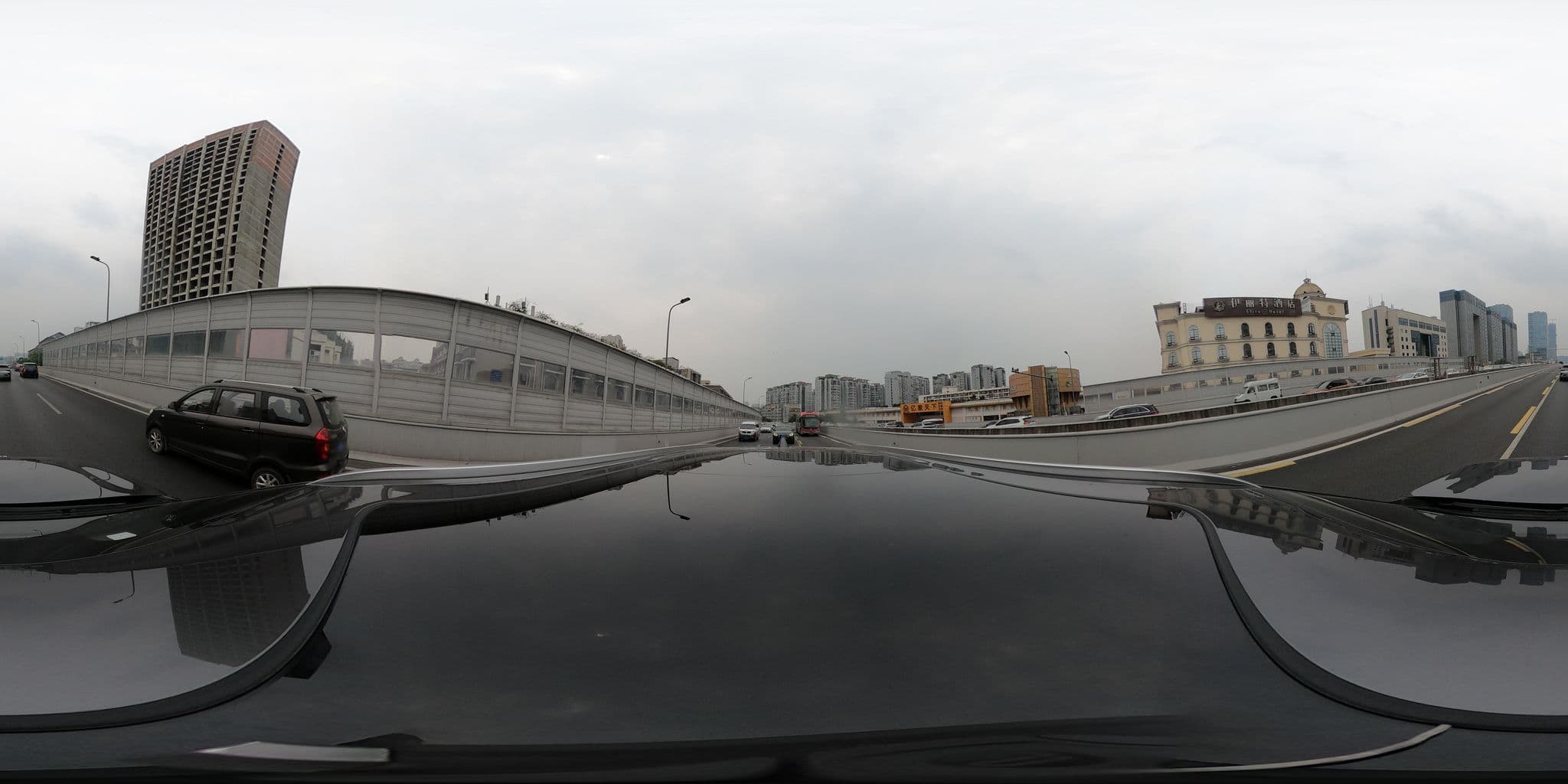 Street view near Elite Hotel, Chengdu — © adirricor (CC BY-SA · Mapillary)
