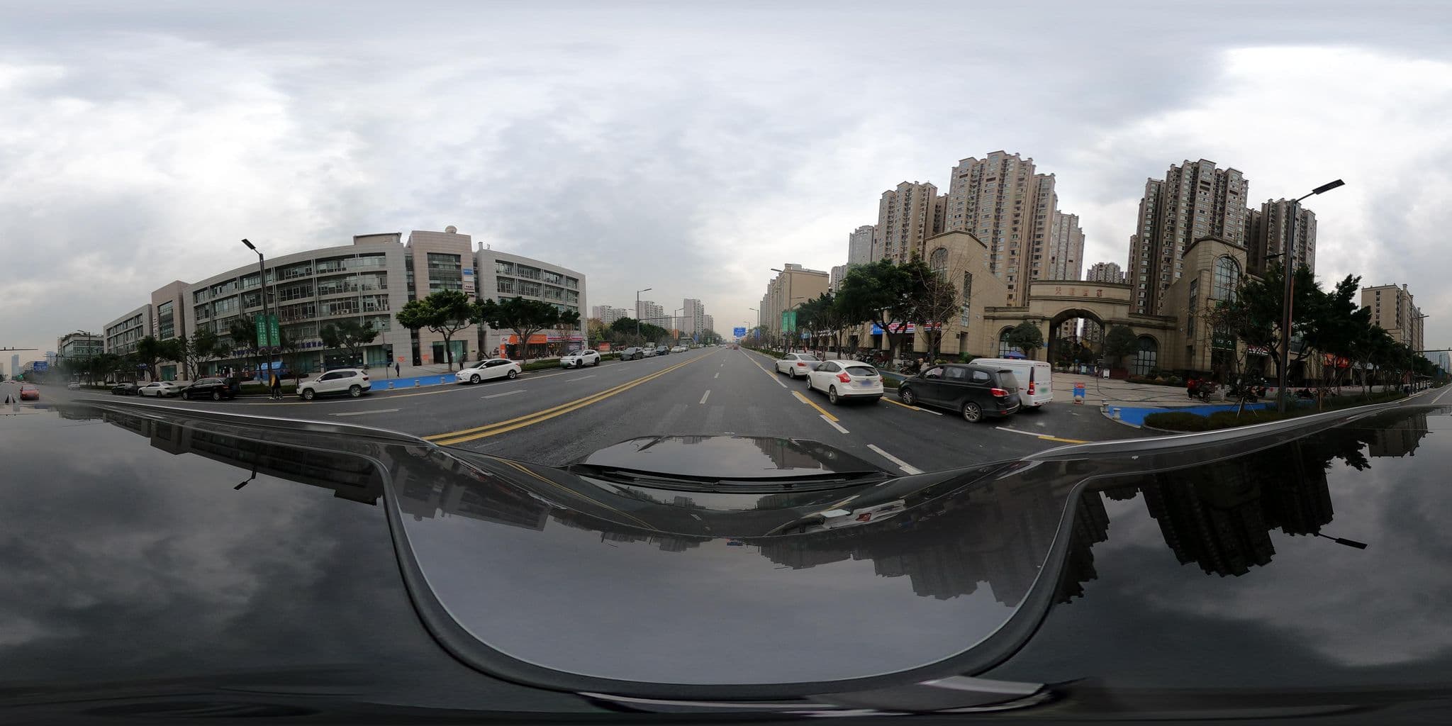 Street view near 博睿名居公寓, Chengdu — © adirricor (CC BY-SA · Mapillary)