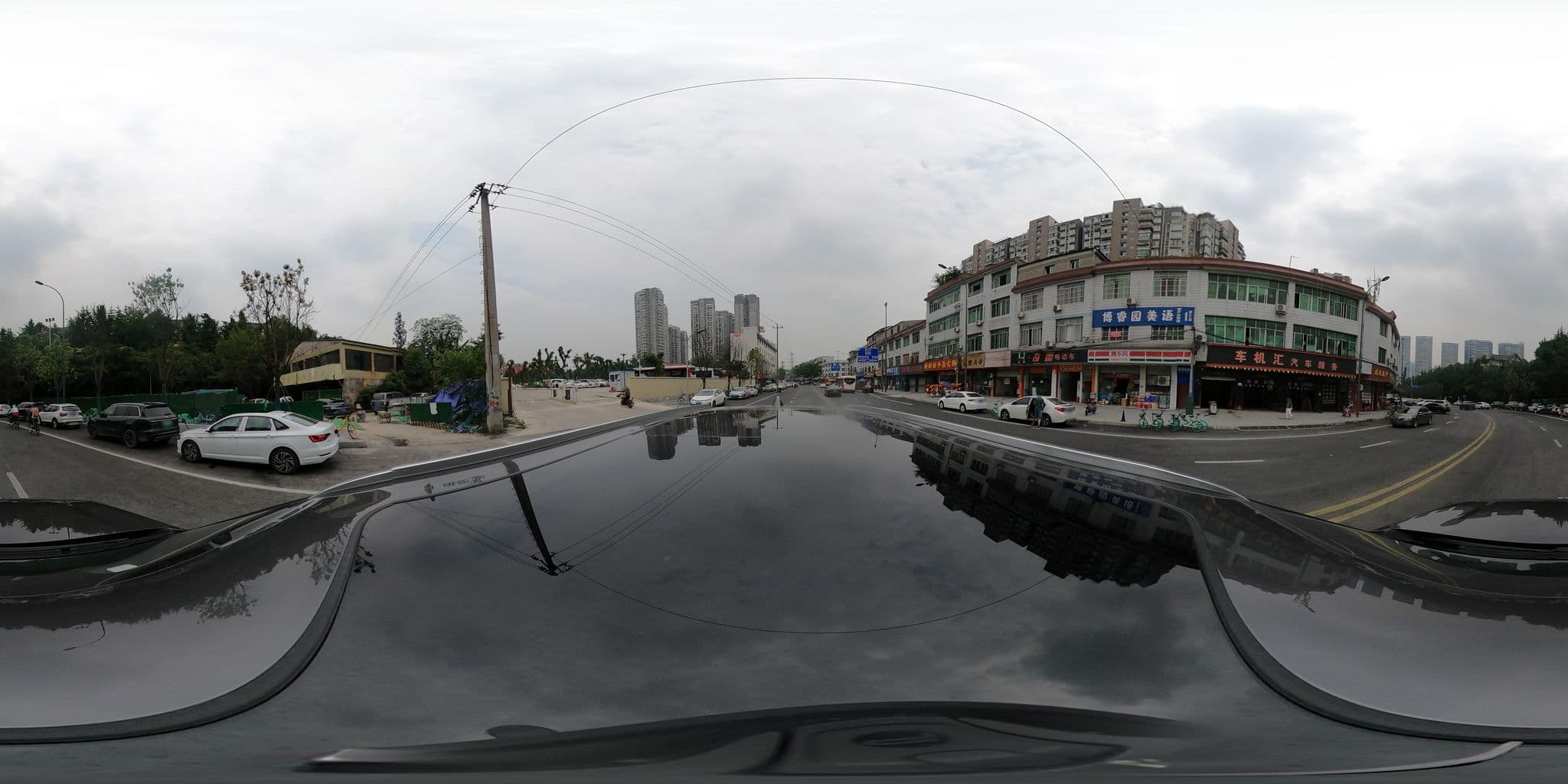 Street view near 吉祥商务酒店, Chengdu — © adirricor (CC BY-SA · Mapillary)