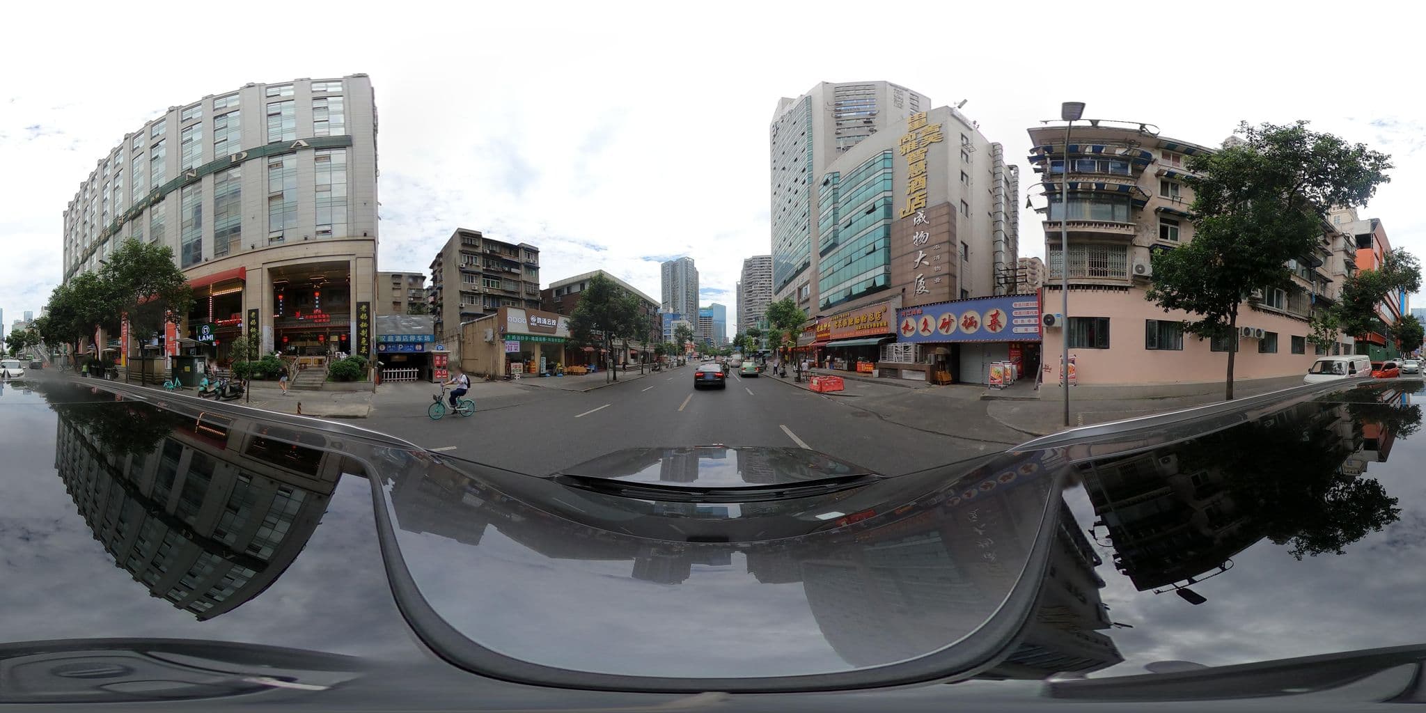 Street view near 成都茂业JW万豪酒店, Chengdu — © adirricor (CC BY-SA · Mapillary)