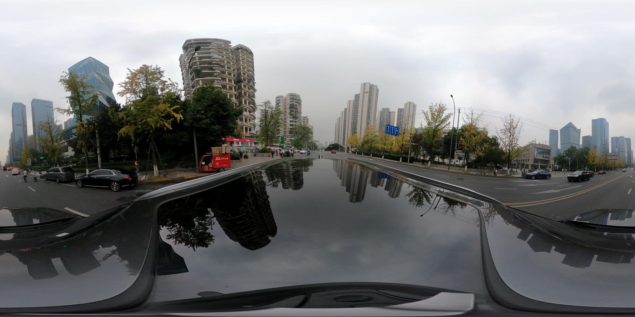 Street view near 成都品香四季酒店, Chengdu — © adirricor (CC BY-SA · Mapillary)