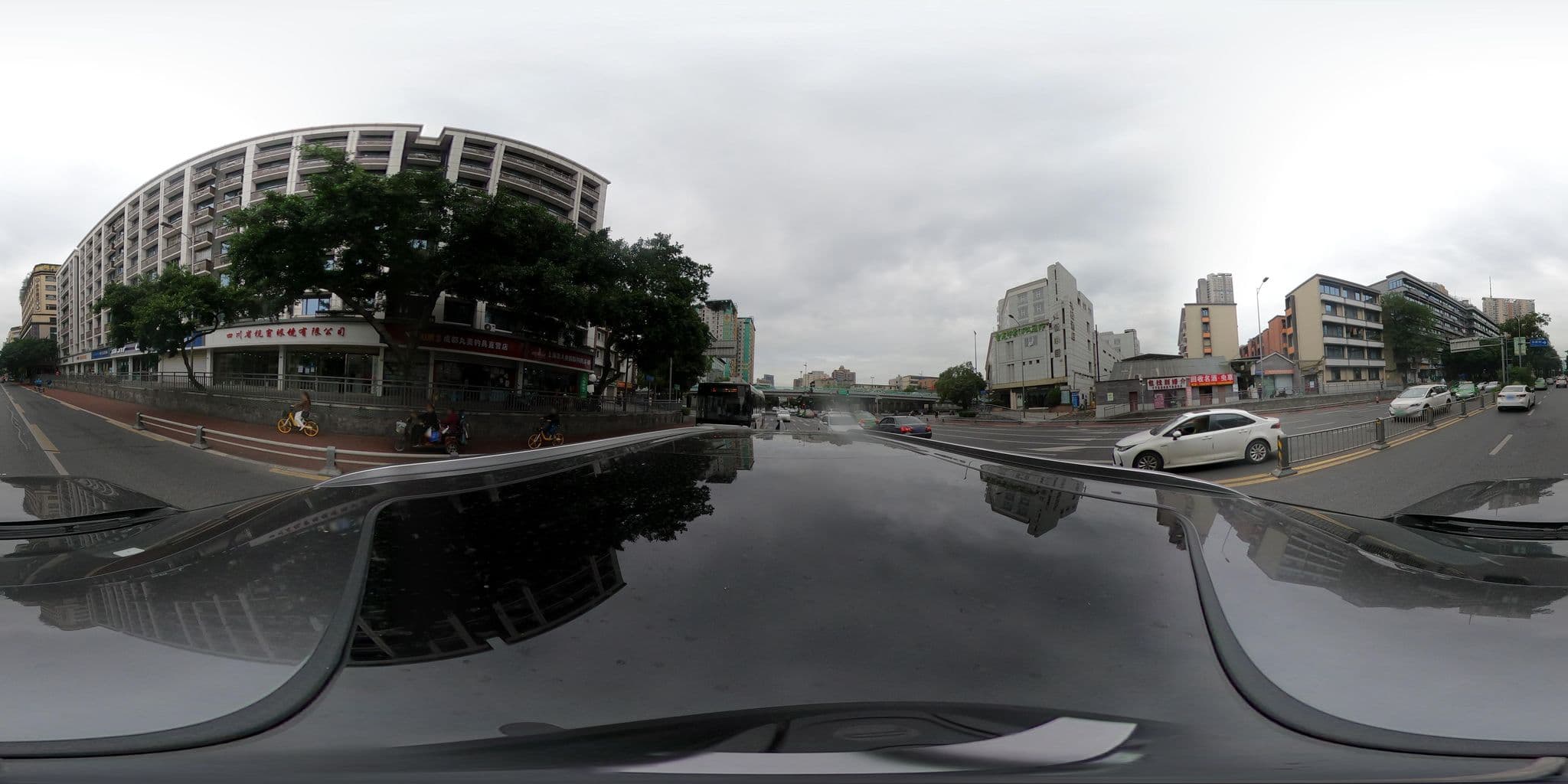 Street view near 西姆善居酒店, Chengdu — © adirricor (CC BY-SA · Mapillary)