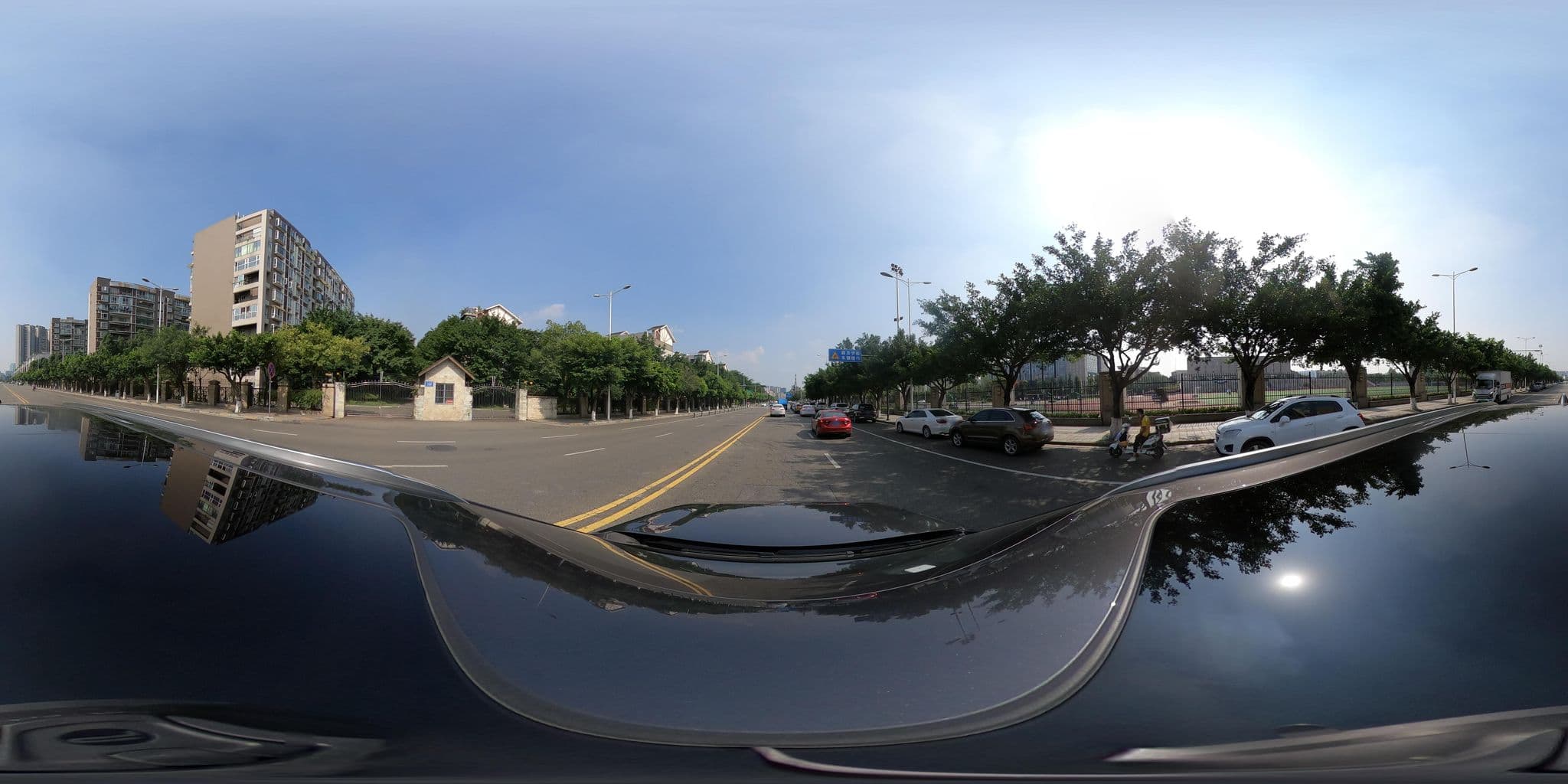 Street view near 城市丽景酒店 City View Hotel, Chengdu — © adirricor (CC BY-SA · Mapillary)
