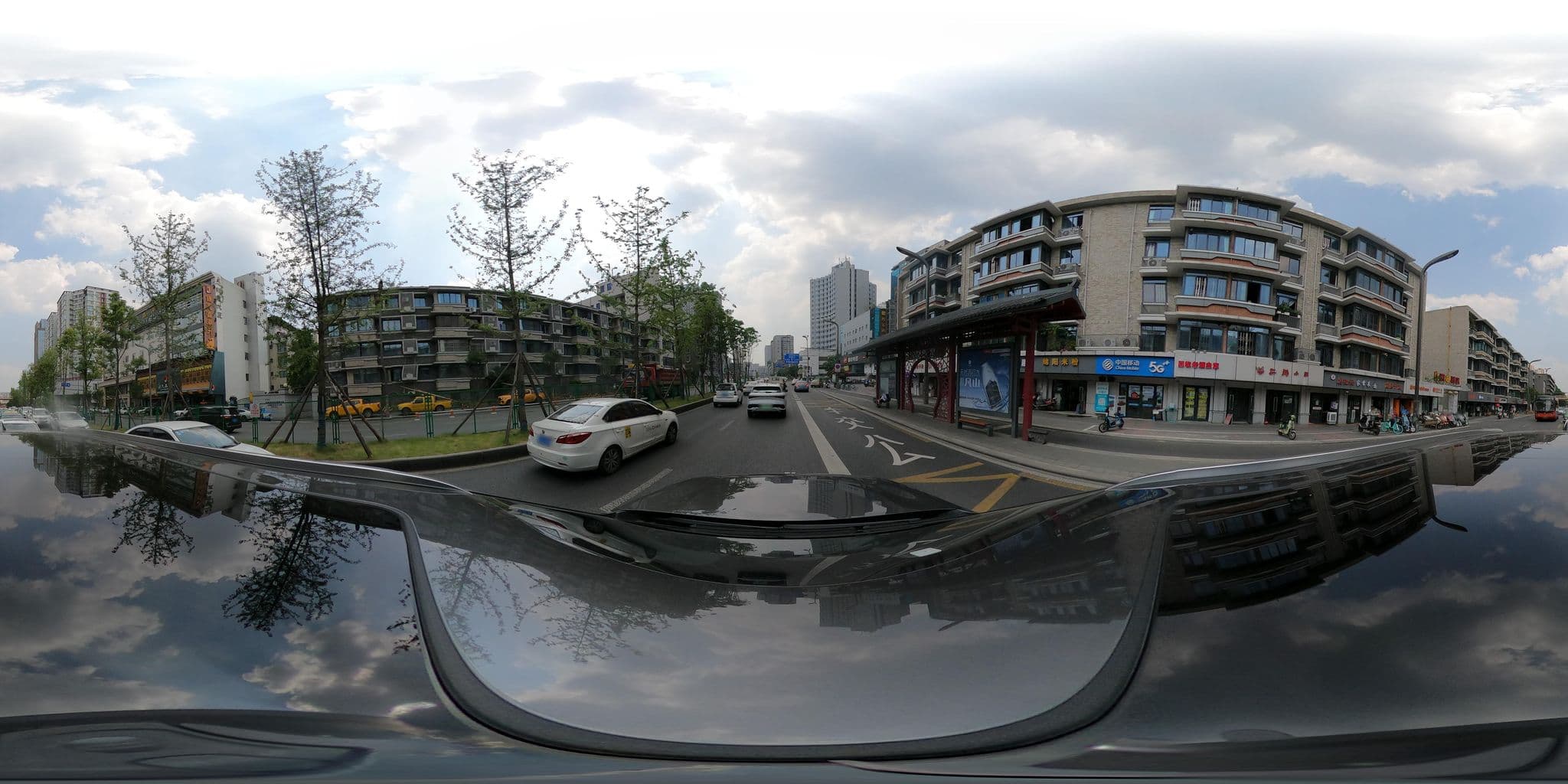 Street view near 成都幸福商务酒店, Chengdu — © adirricor (CC BY-SA · Mapillary)