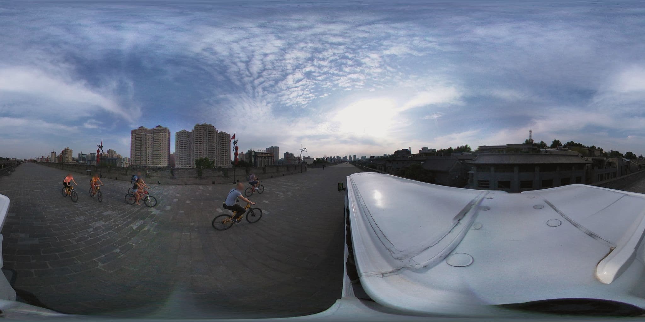 Street view near Pusu Jade Hotel, Xi’an — © wsp_us (CC BY-SA · Mapillary)
