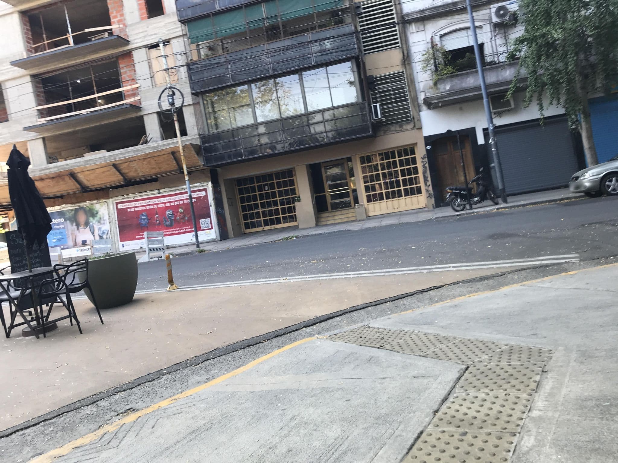 Street view near Diego’s AirBnB, Balvanera