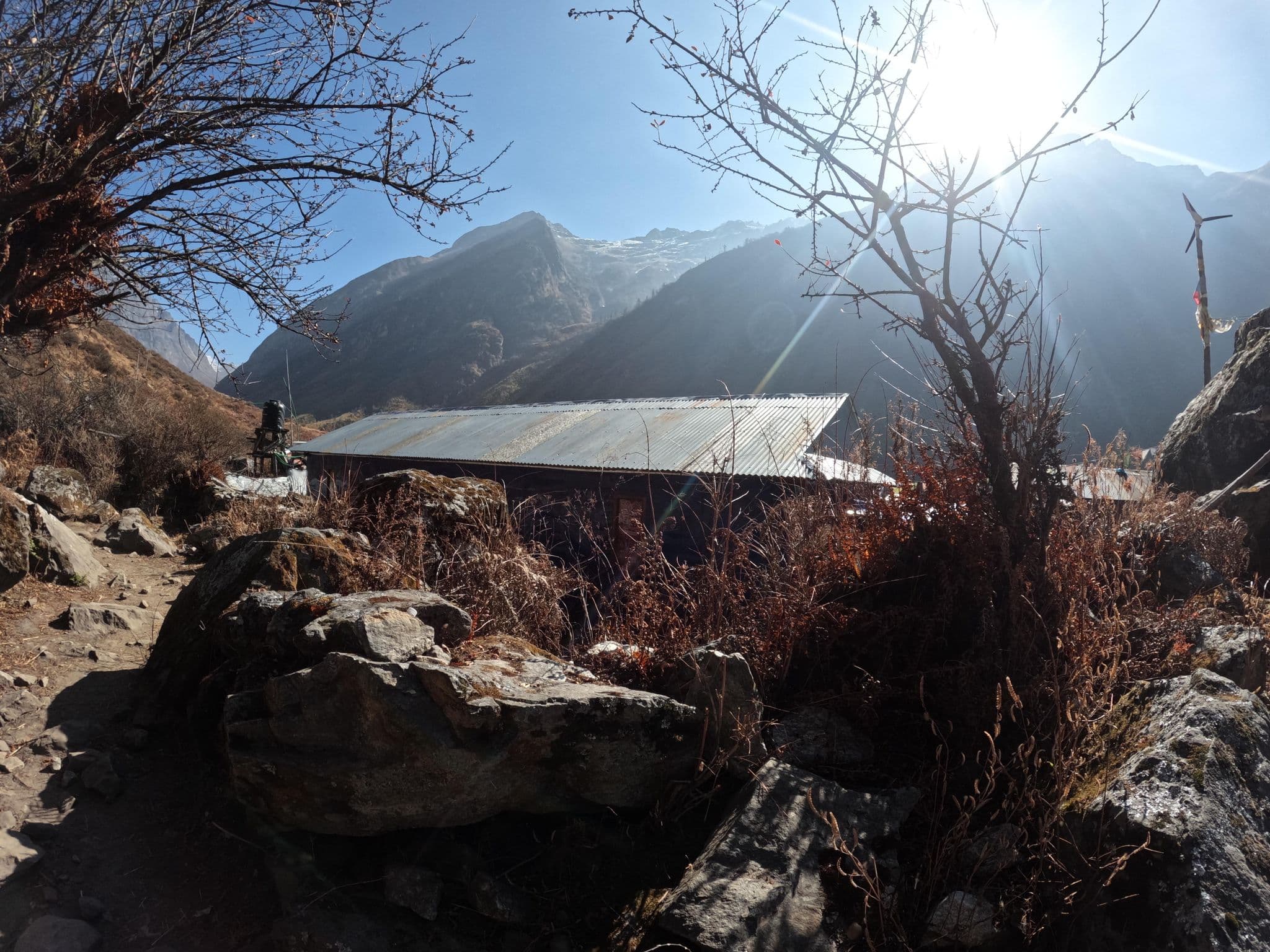 Street view near Hotel Potala, Saga — © Narayan01 (CC BY-SA · Mapillary)