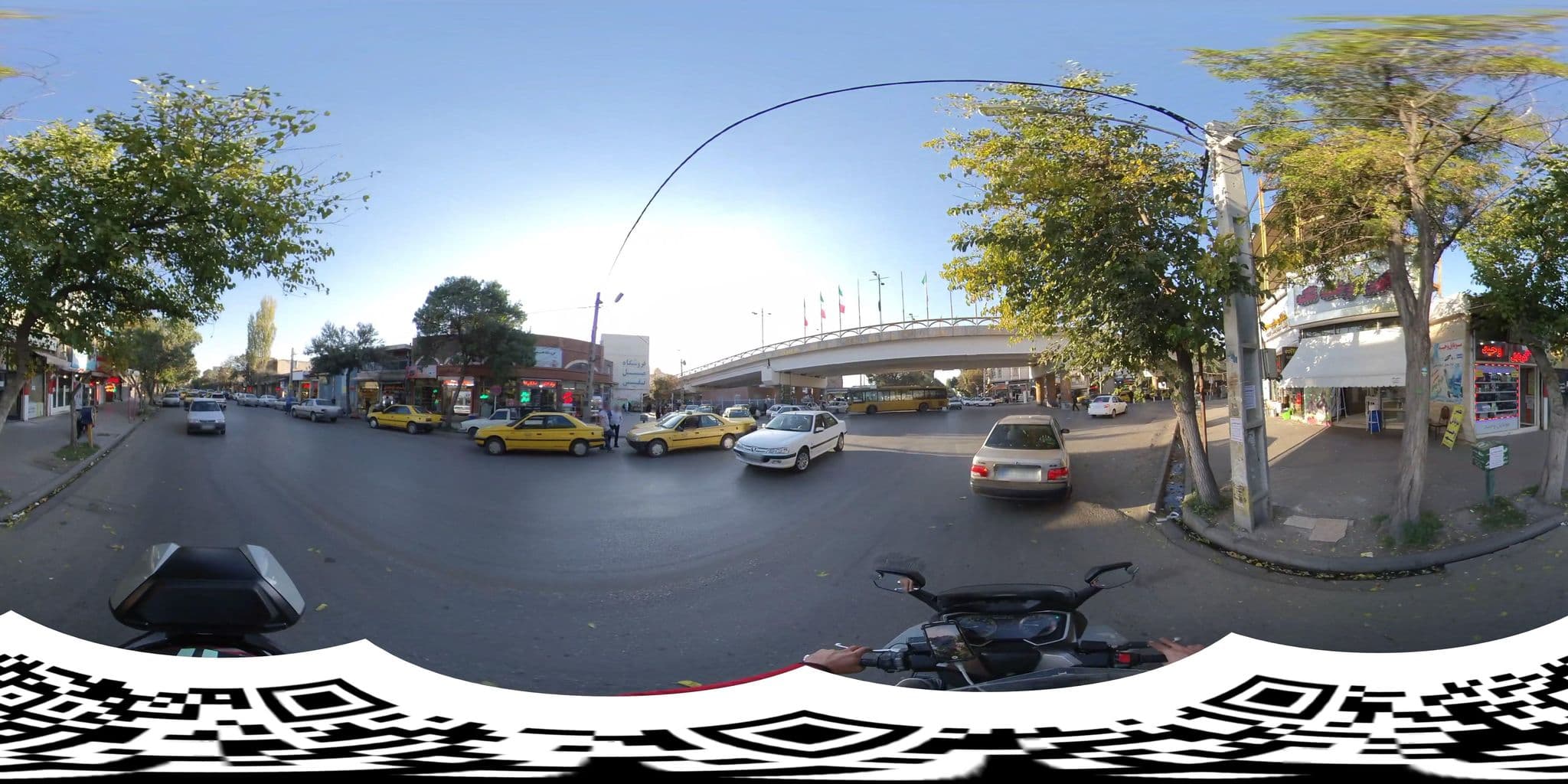 Street view near Hotel Ideal, Ardabīl — © 58zarali (CC BY-SA · Mapillary)