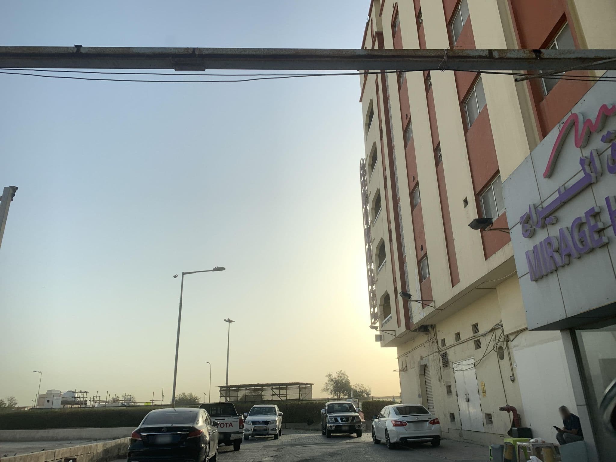 Street view near Mirage Hotel, Manama — © sherif1234 (CC BY-SA · Mapillary)