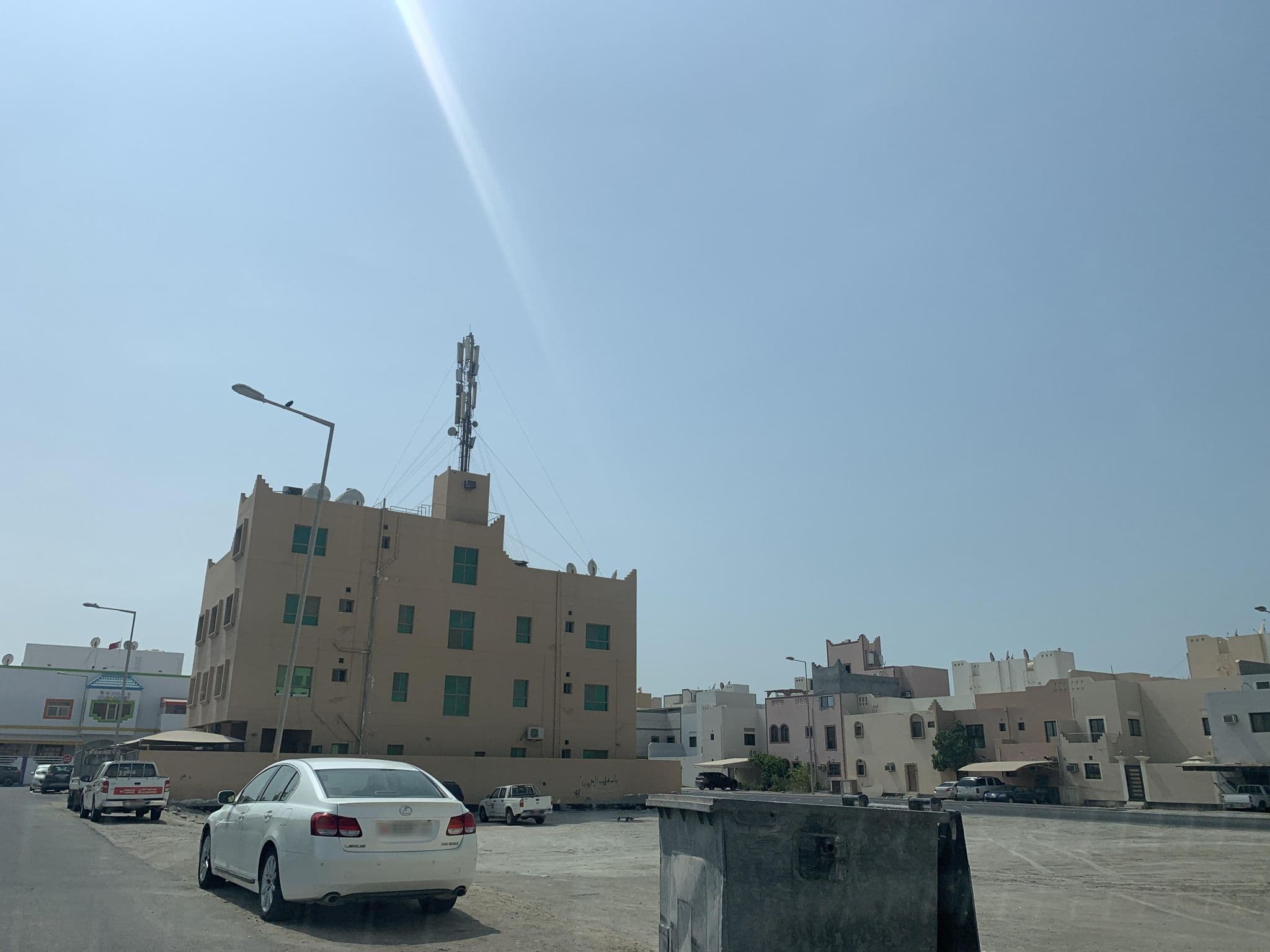 Street view near Bahrain Youth Hostel, Al Ḩadd — © sherif1234 (CC BY-SA · Mapillary)