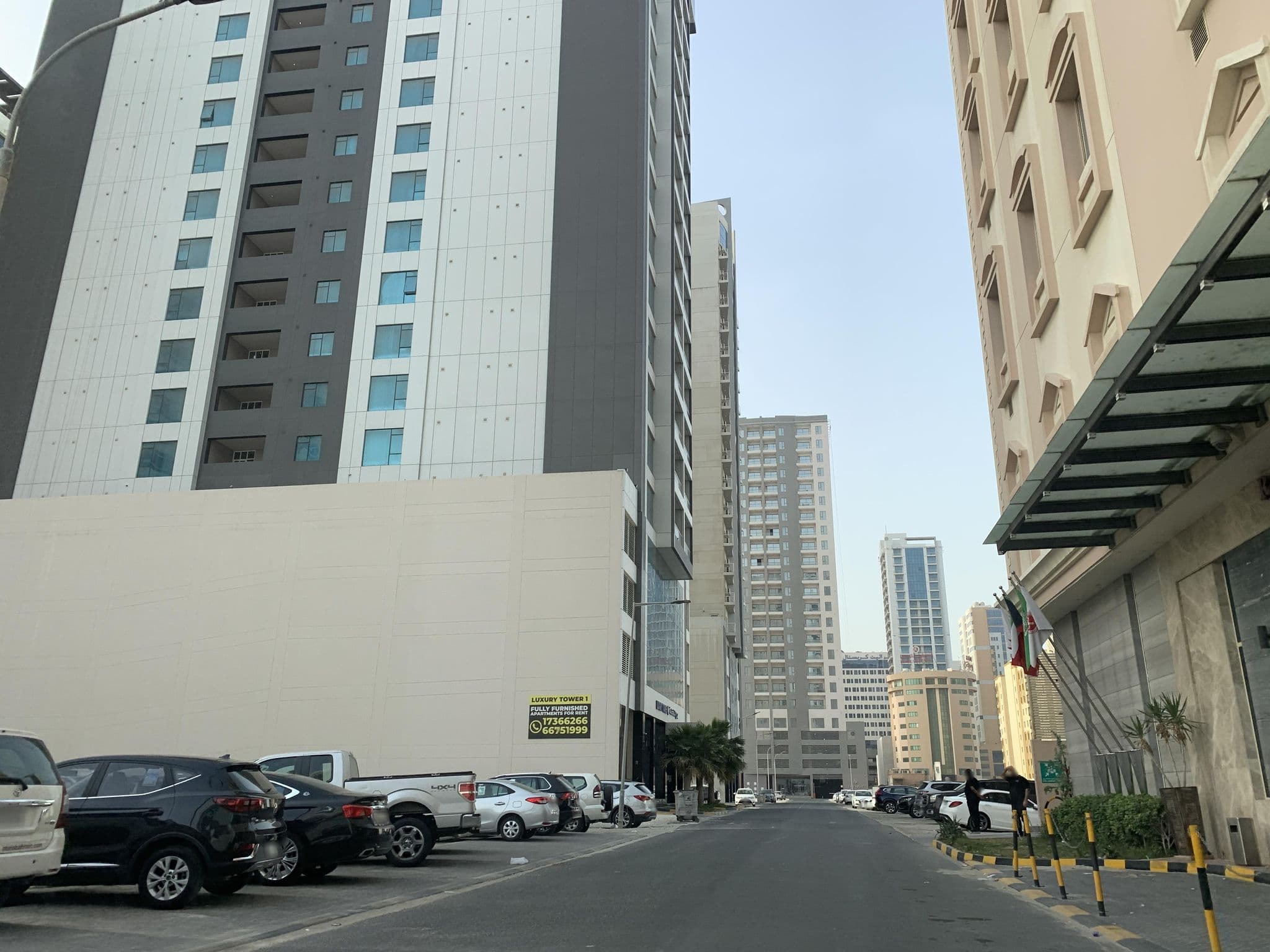 Street view near Ramee Rose Hotel, Manama — © sherif1234 (CC BY-SA · Mapillary)