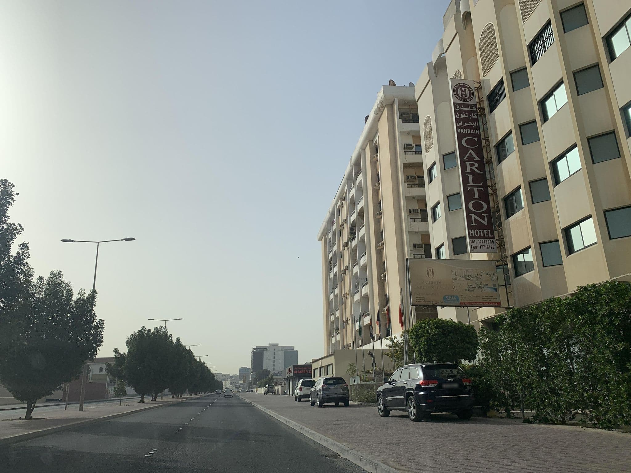 Street view near Bahrain Carlton Hotel, Manama — © sherif1234 (CC BY-SA · Mapillary)