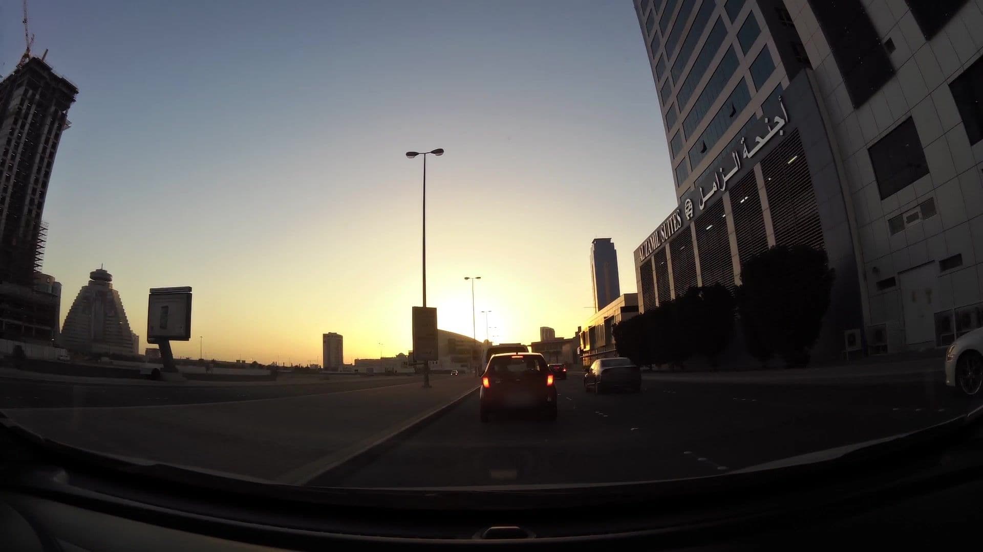 Street view near Al Zamil Suites, Sanābis — © kaartcam (CC BY-SA · Mapillary)
