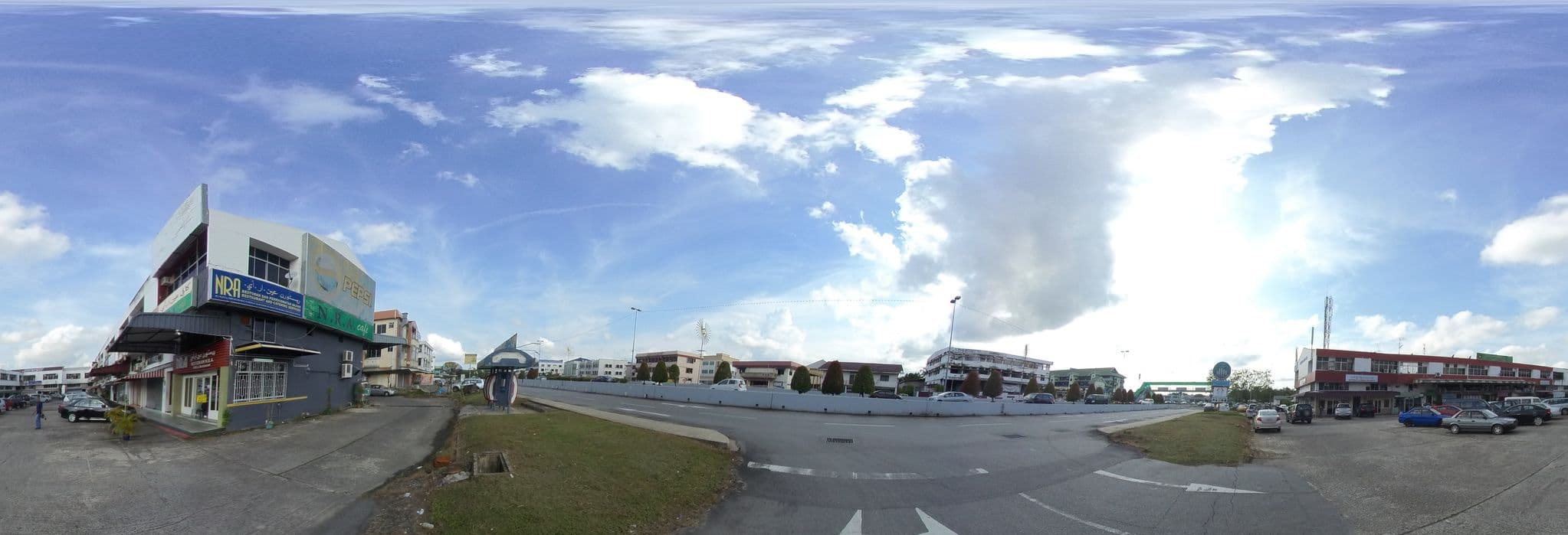 Street view near Co. Living Hostel, Kampung Pangkalan Gadong — © raito (CC BY-SA · Mapillary)