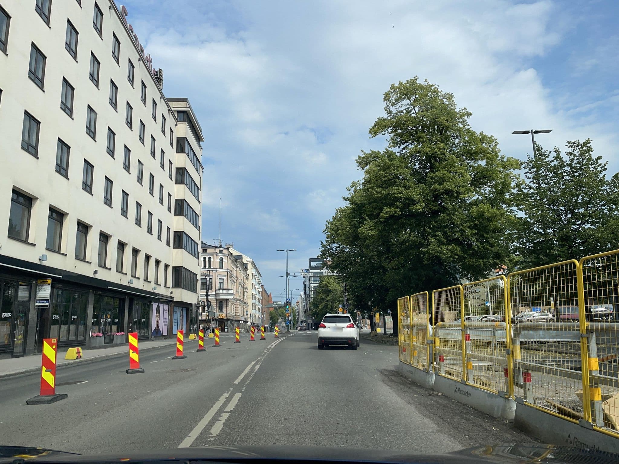 Street view near Scandic Tampere City, Kyttälä — © kino (CC BY-SA · Mapillary)
