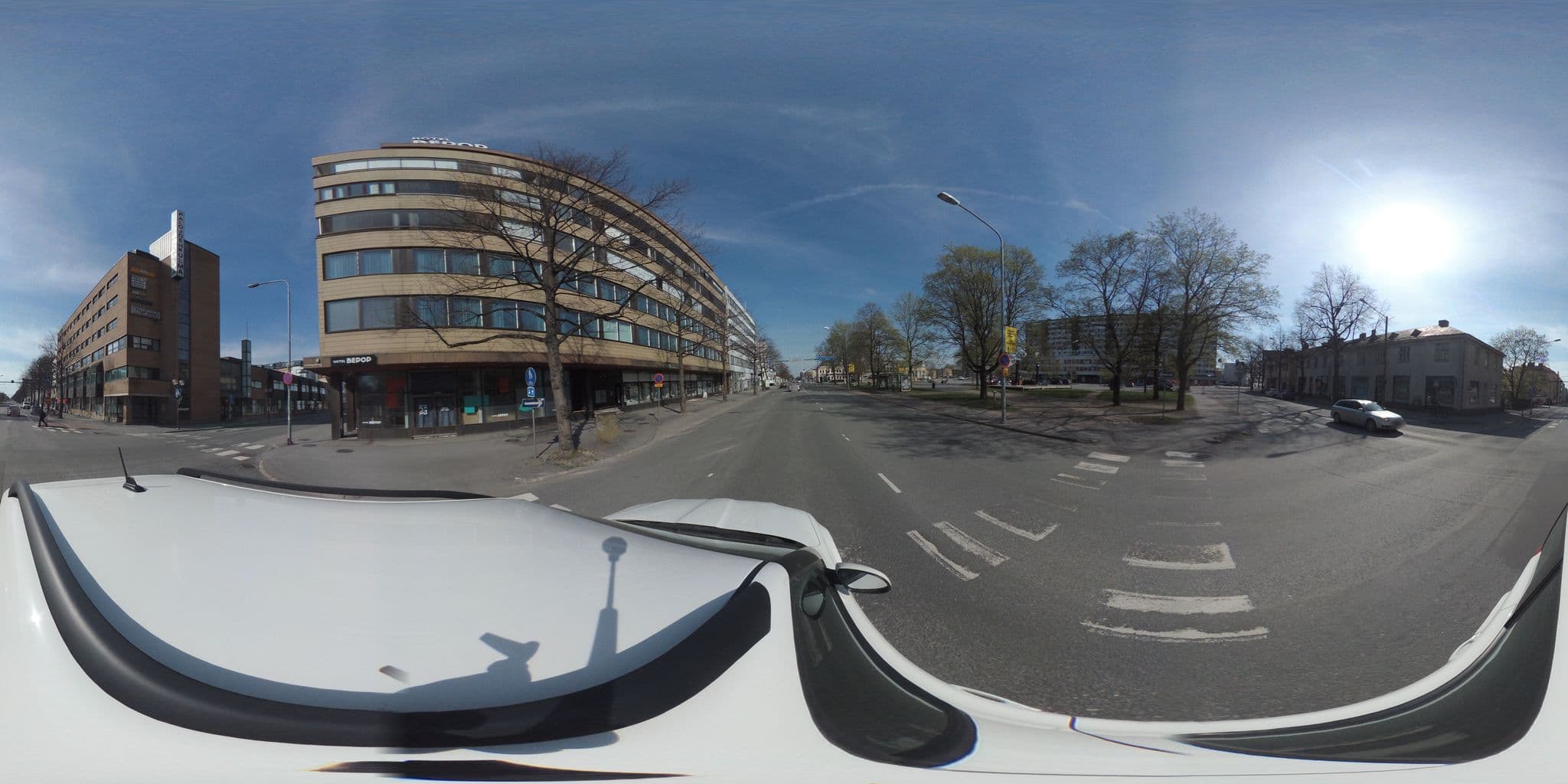 Street view near Hotel Amado City, Pori — © tiinasitowise (CC BY-SA · Mapillary)