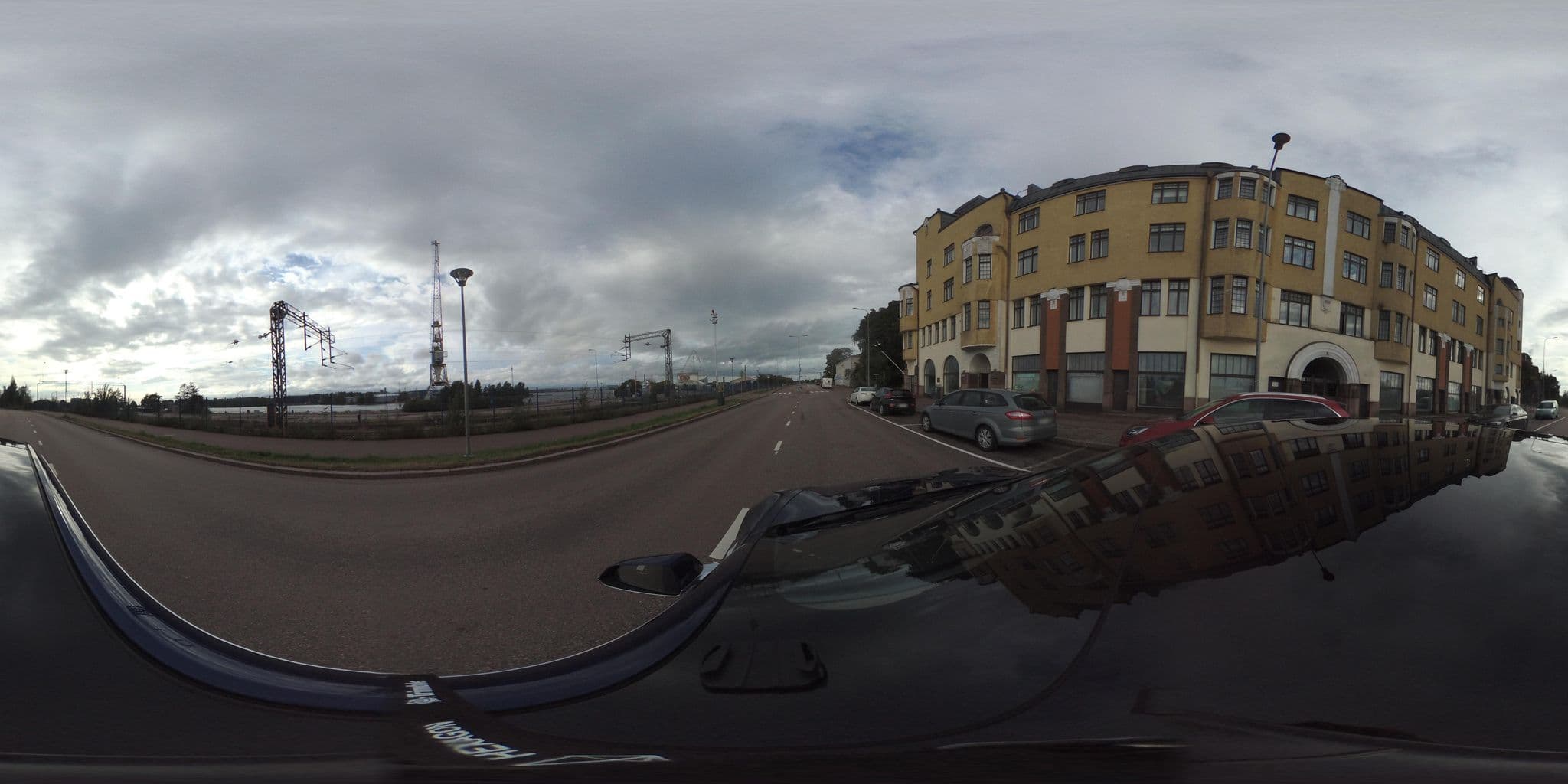 Street view near Hotelli Merikotka, Kotka — © kino (CC BY-SA · Mapillary)
