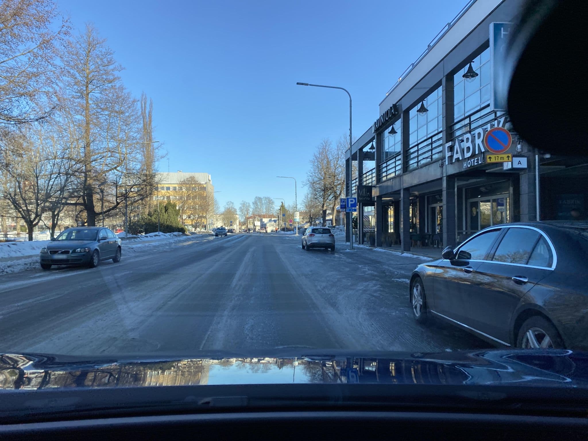 Street view near Hotel Fabrik, Forssa — © tniemine (CC BY-SA · Mapillary)