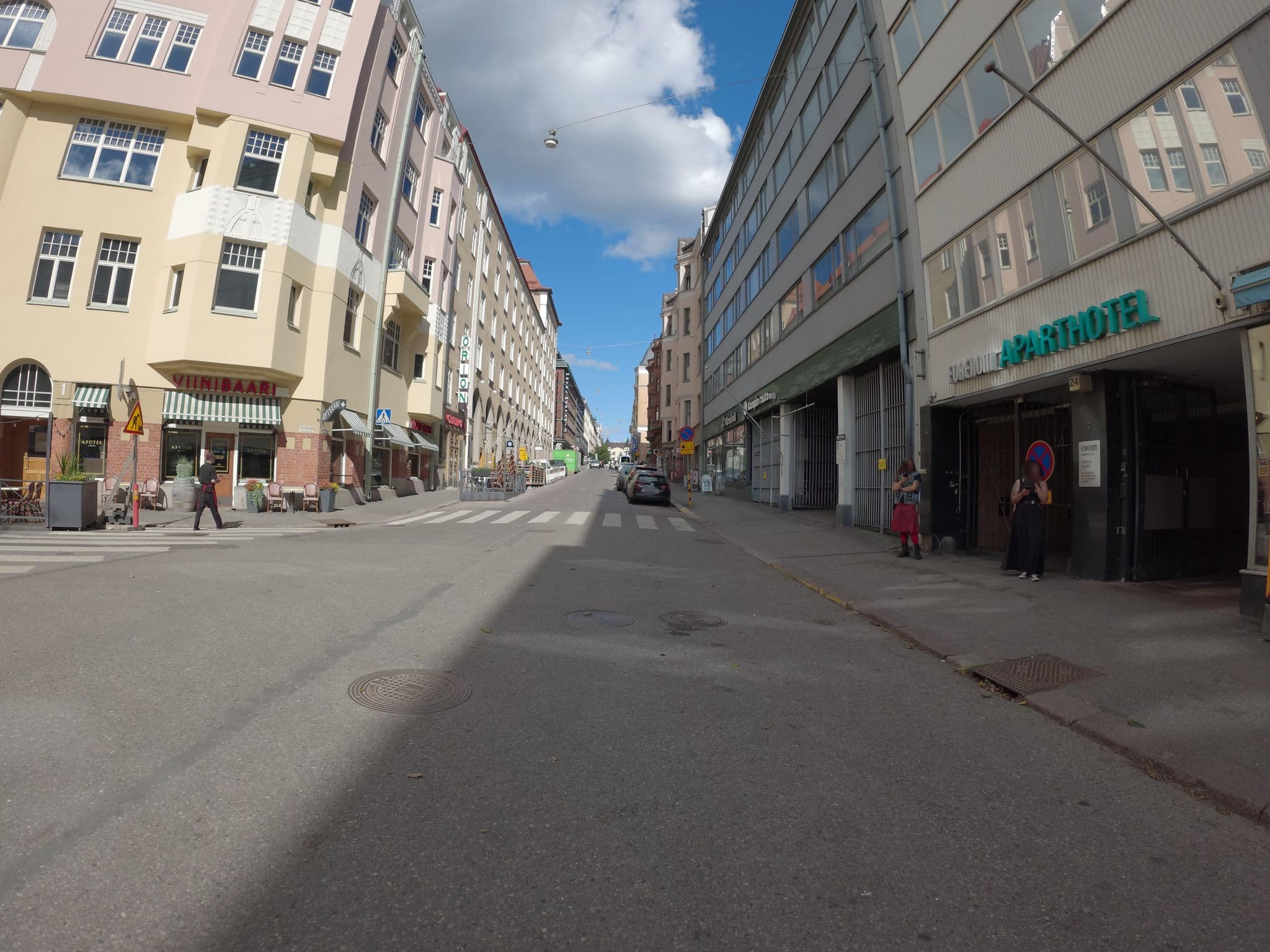 Street view near Forenom Eerikinkatu, Kamppi — © Barro (CC BY-SA · Mapillary)
