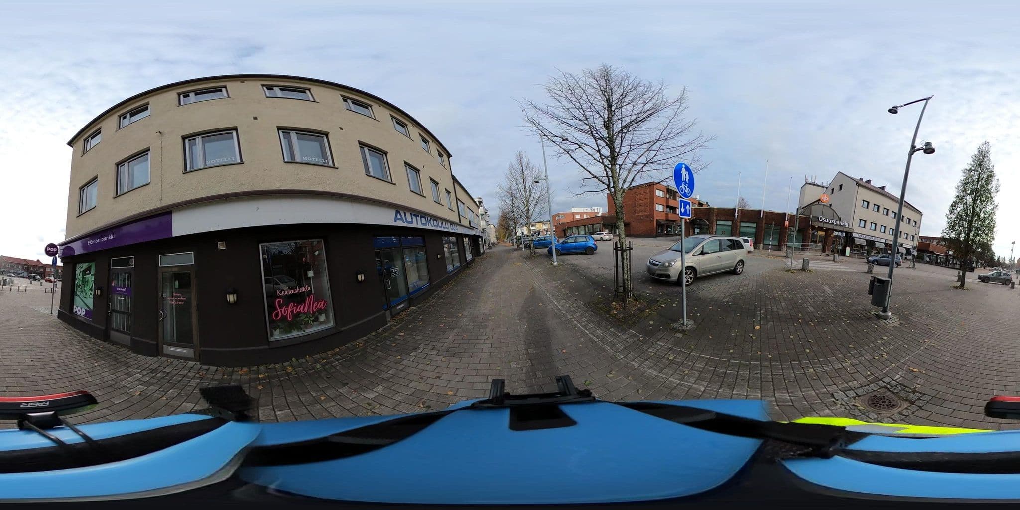 Street view near Finlandia Hotel Lumiainen, Kankaanpää — © map_kankaanpaa (CC BY-SA · Mapillary)