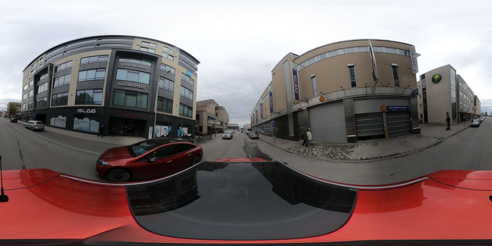 Street view near GreenStar Hotel Joensuu, Joensuu — © joensuucity360 (CC BY-SA · Mapillary)
