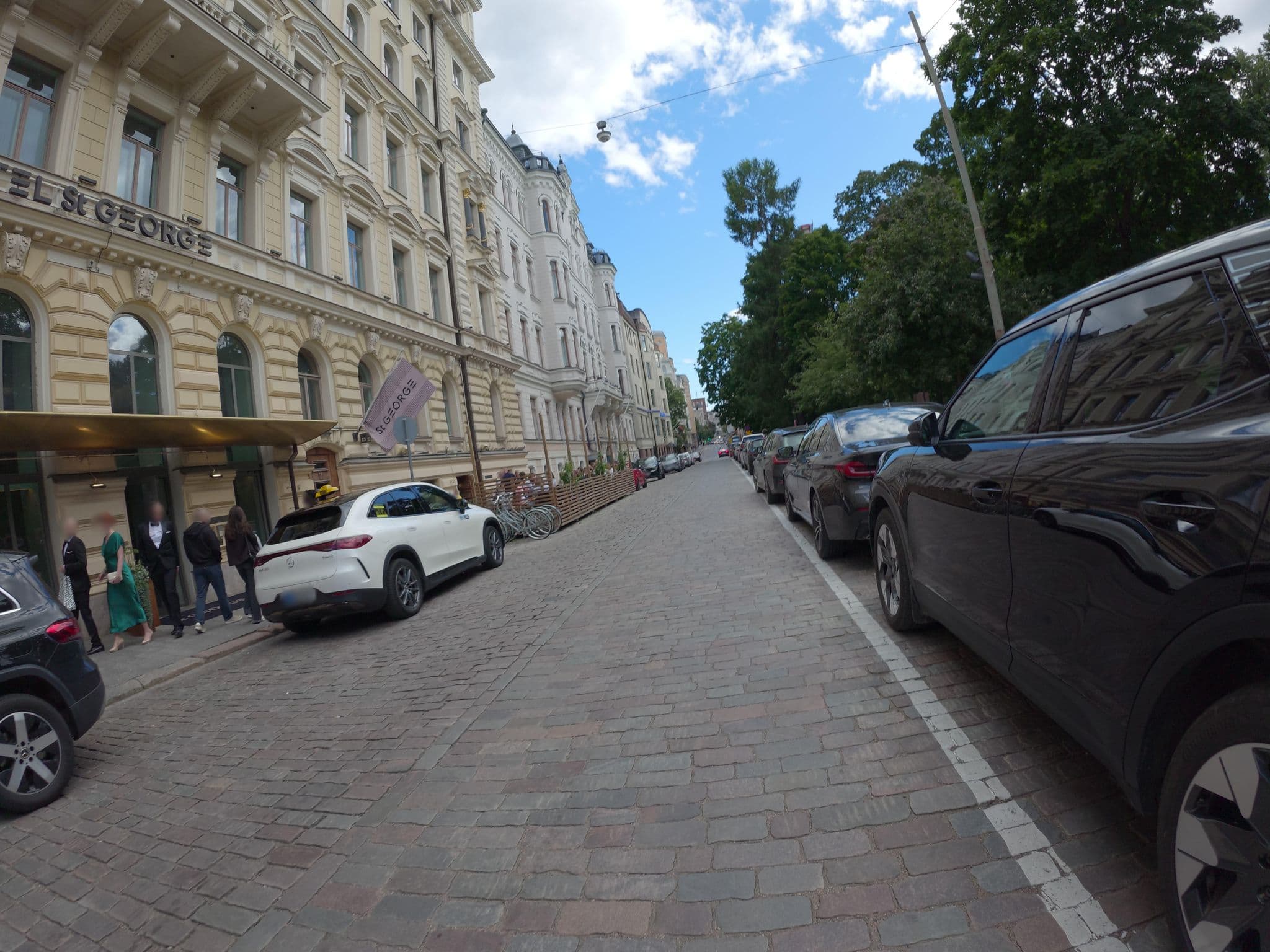 Street view near Hotel St. George, Kaartinkaupunki — © Barro (CC BY-SA · Mapillary)