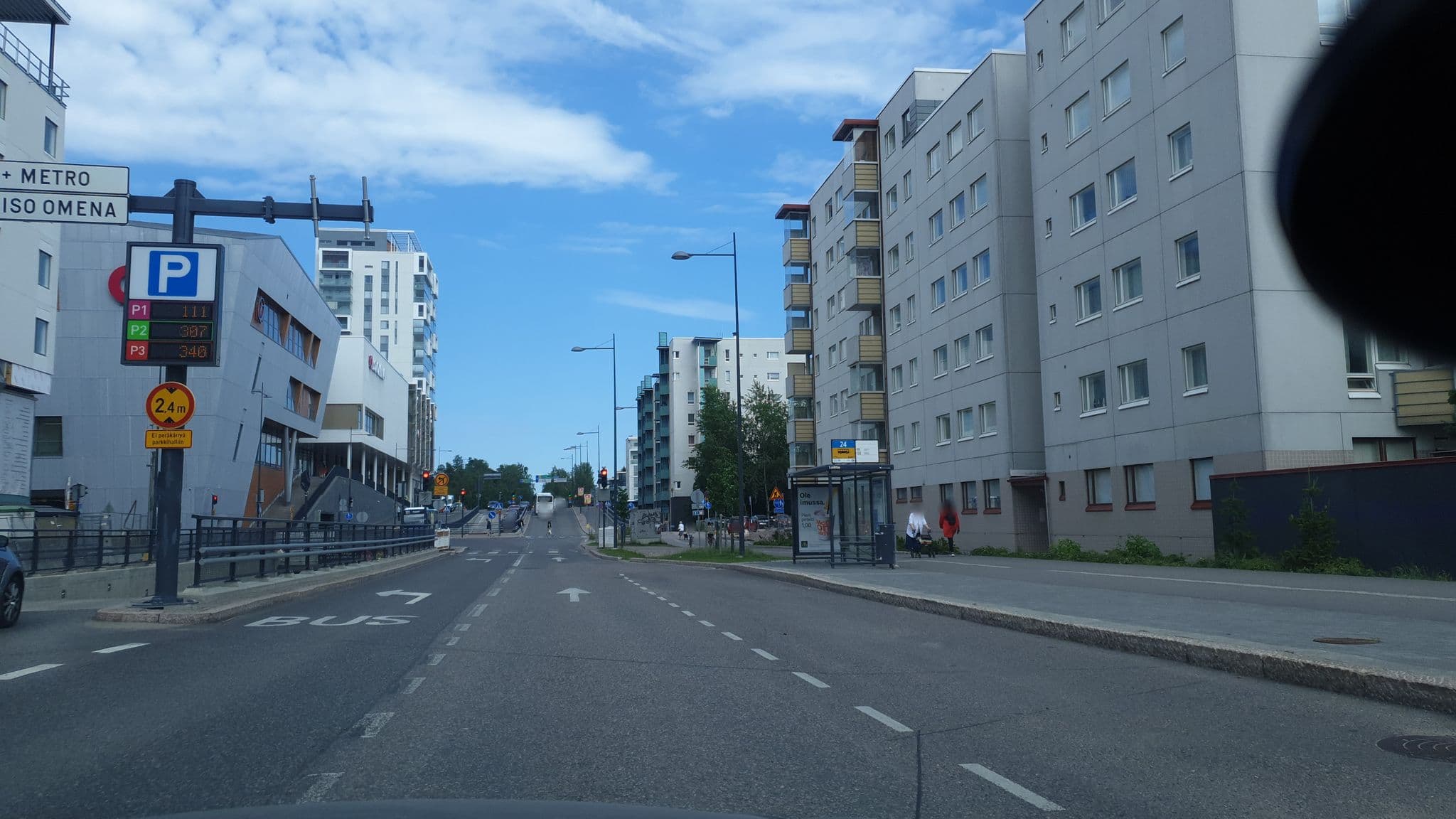 Street view near Hotel Matts, Matinkylä — © jopparn (CC BY-SA · Mapillary)