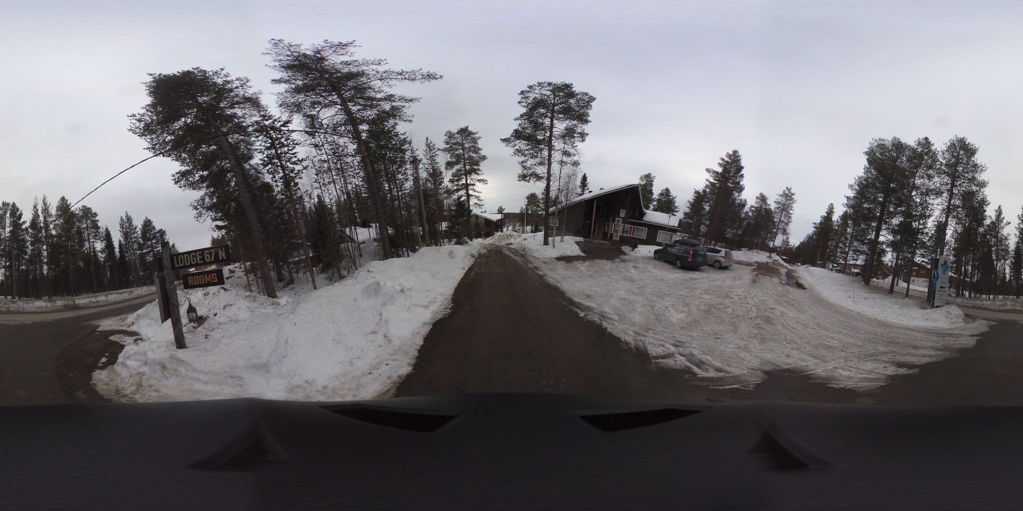 Street view near Arctic Ylläs, Kittilä