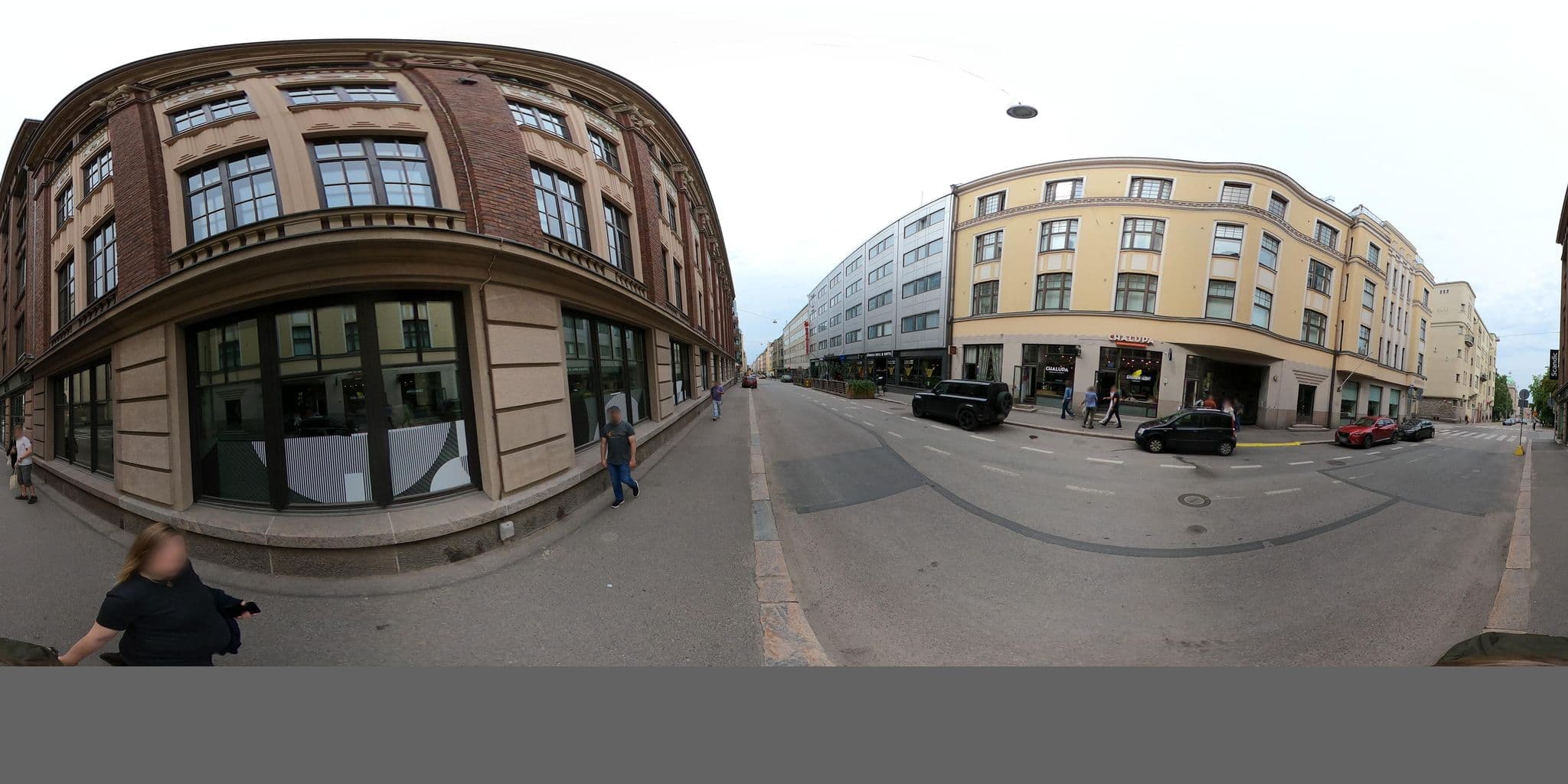 Street view near Scandic Helsinki Hub, Helsinki — © richlv (CC BY-SA · Mapillary)