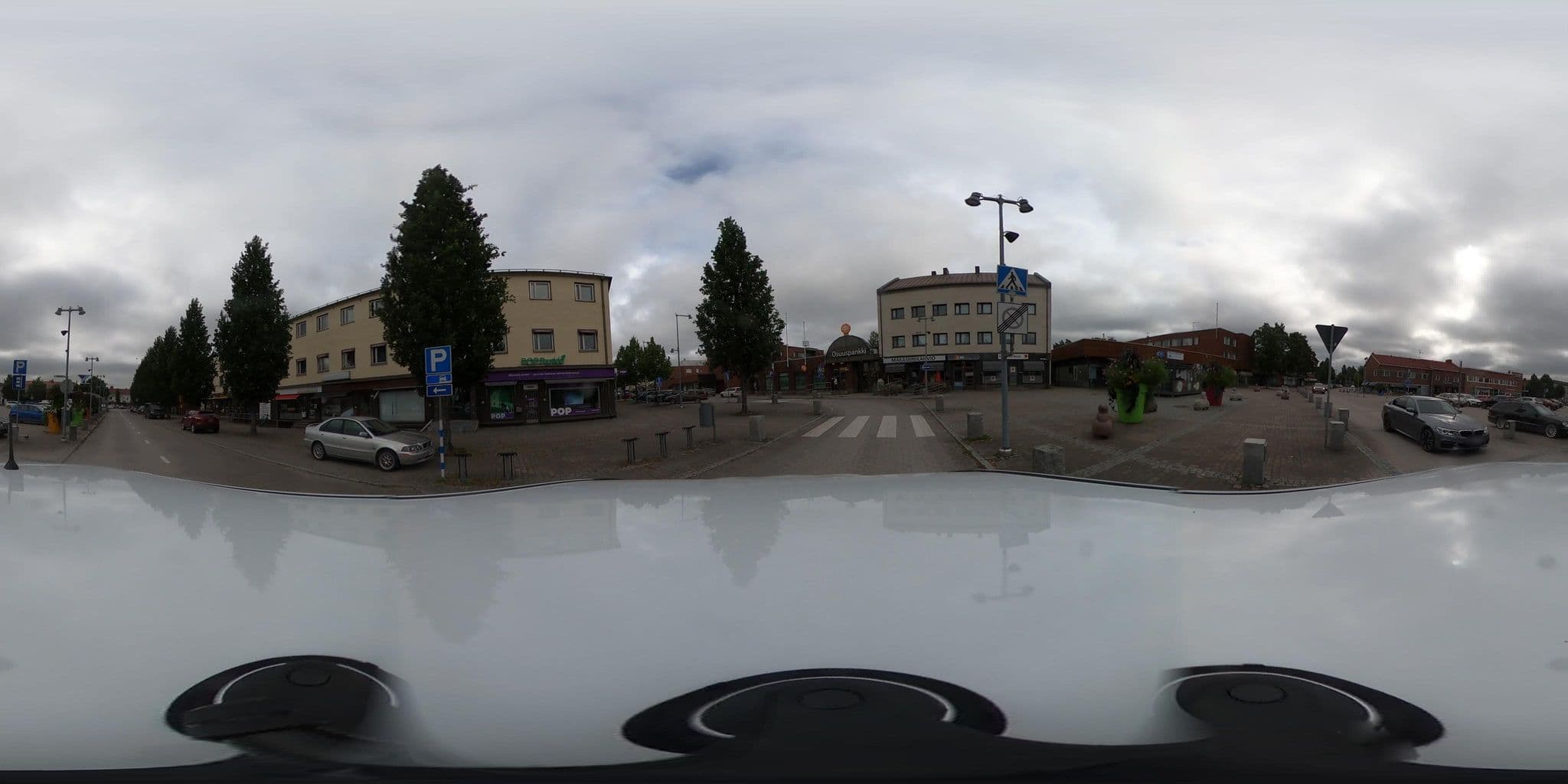 Street view near Hotelli Lumiainen, Kankaanpää — © map_kankaanpaa (CC BY-SA · Mapillary)