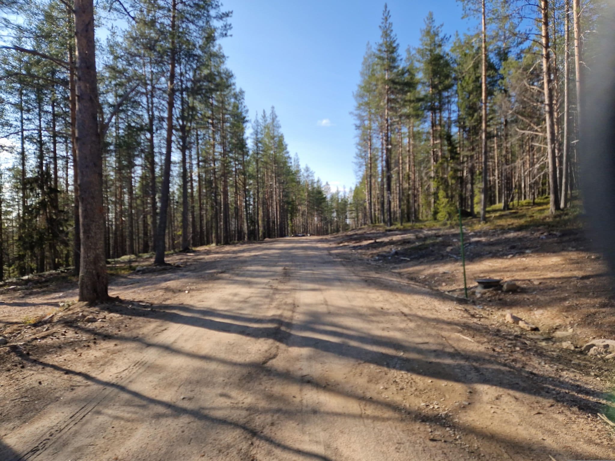 Street view near Okta, Kittilä