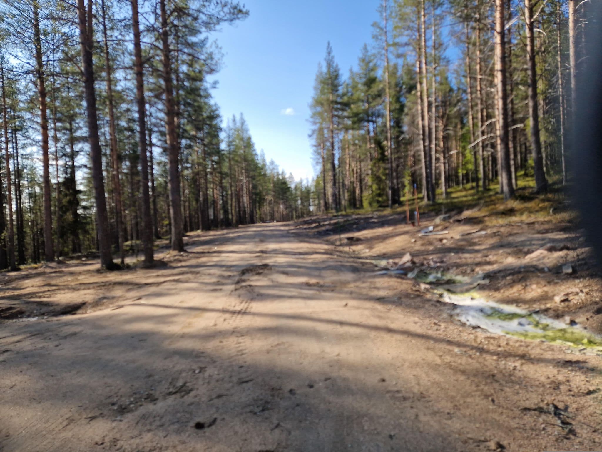 Street view near Okta, Kittilä