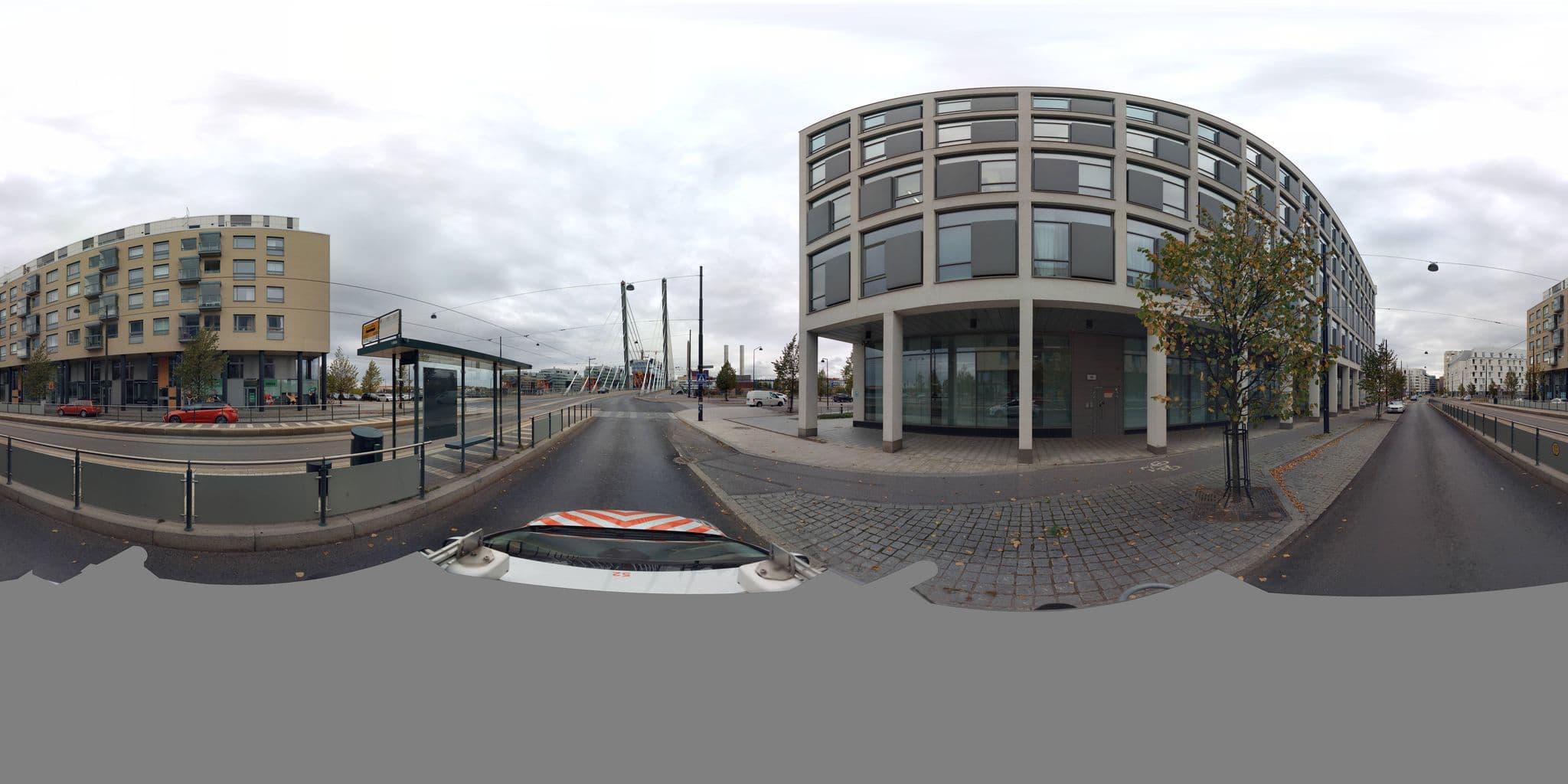 Street view near Hiisi Hotel Helsinki Jätkäsaari, Jätkäsaari — © fvhmapper (CC BY-SA · Mapillary)