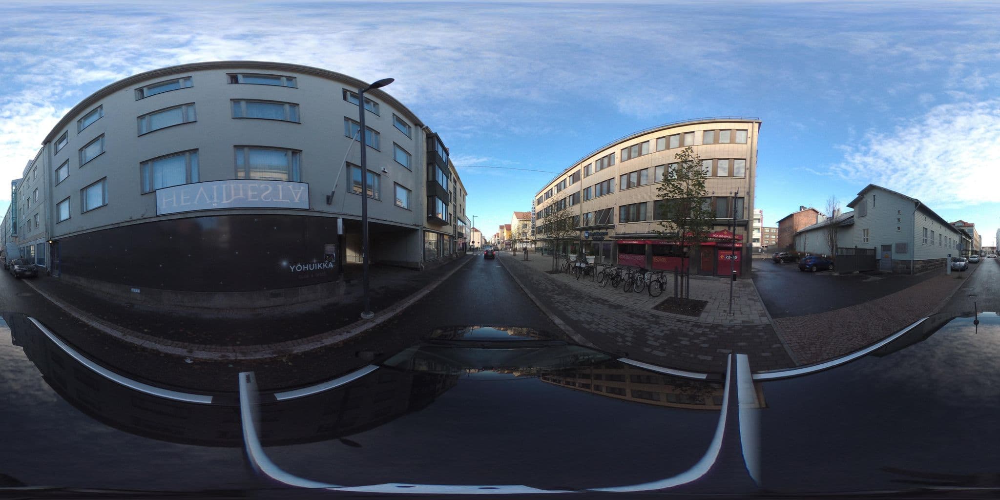 Street view near Best Western Hotel Apollo, Vaara — © Eljas (CC BY-SA · Mapillary)