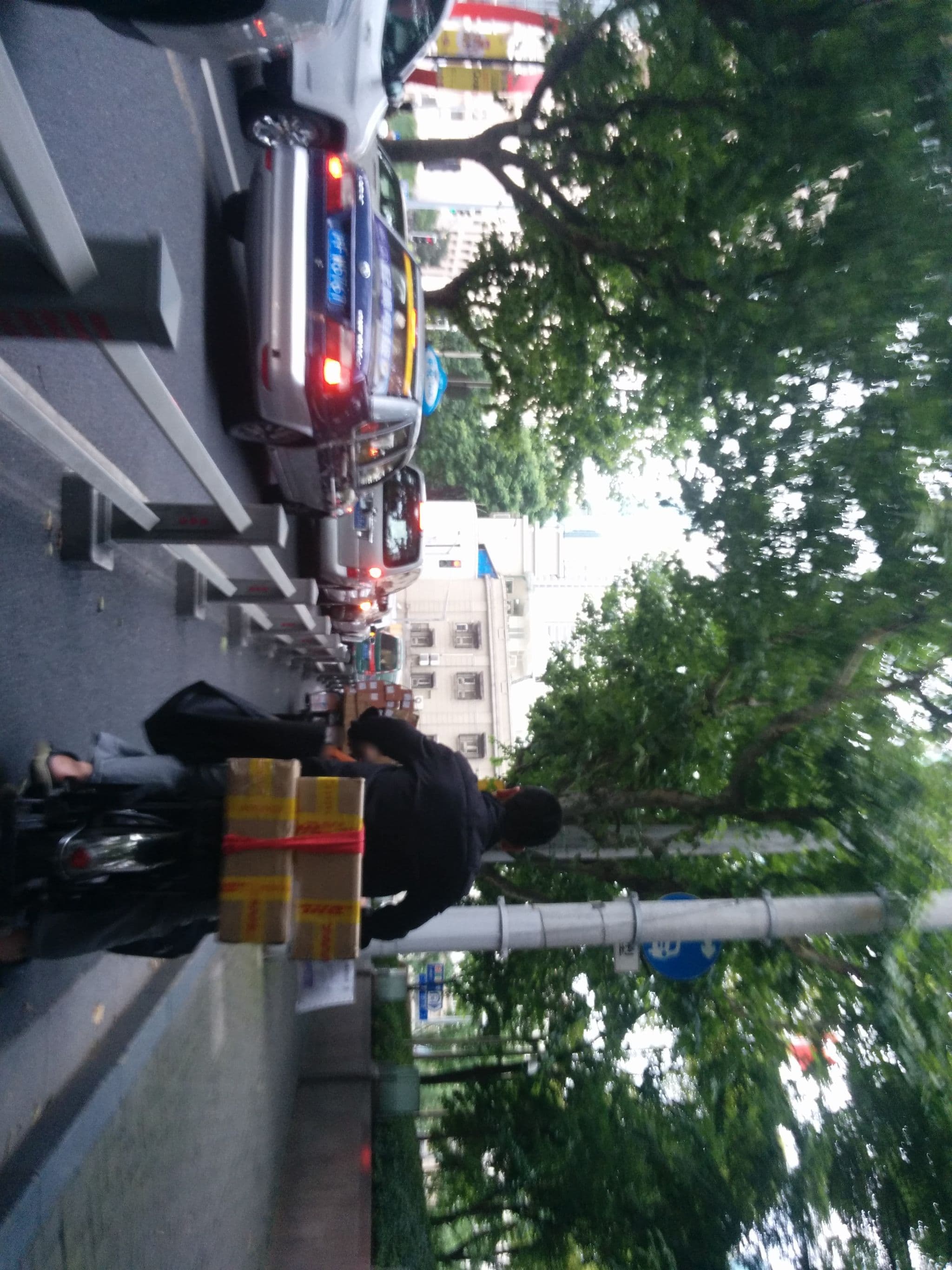 Street view near Swissôtel Grand Shanghai 上海宏安瑞士大酒店, Shanghai — © pammay (CC BY-SA · Mapillary)