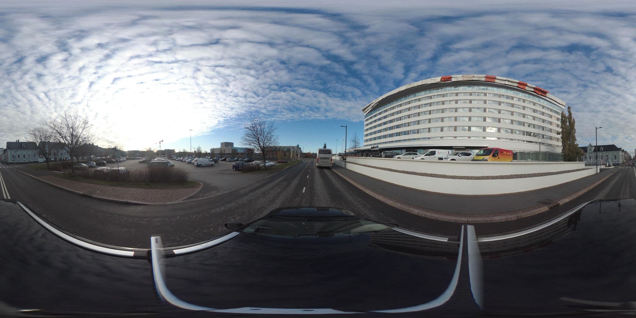 Street view near Radisson Blu, Oulu — © Eljas (CC BY-SA · Mapillary)