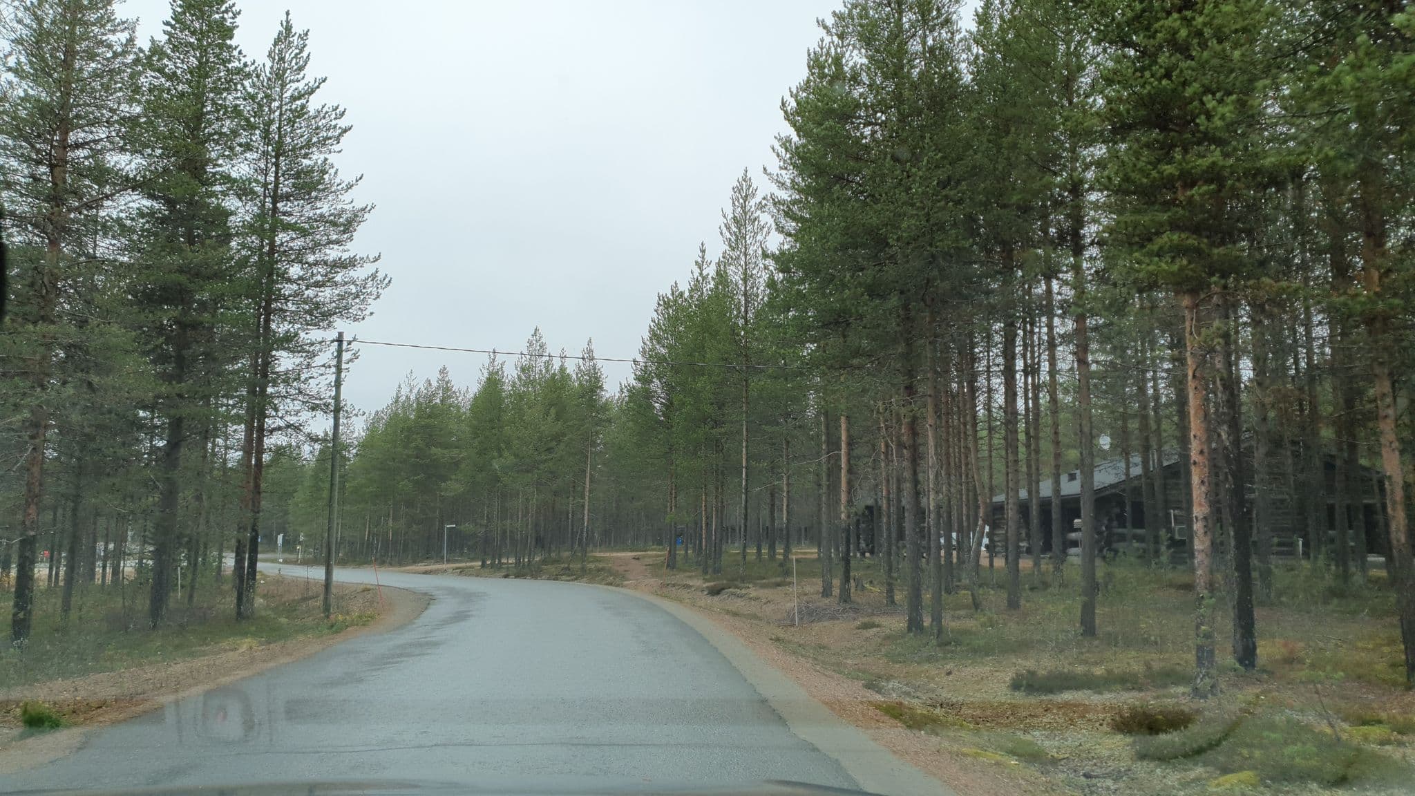 Street view near Kiulunkolo, Kittilä