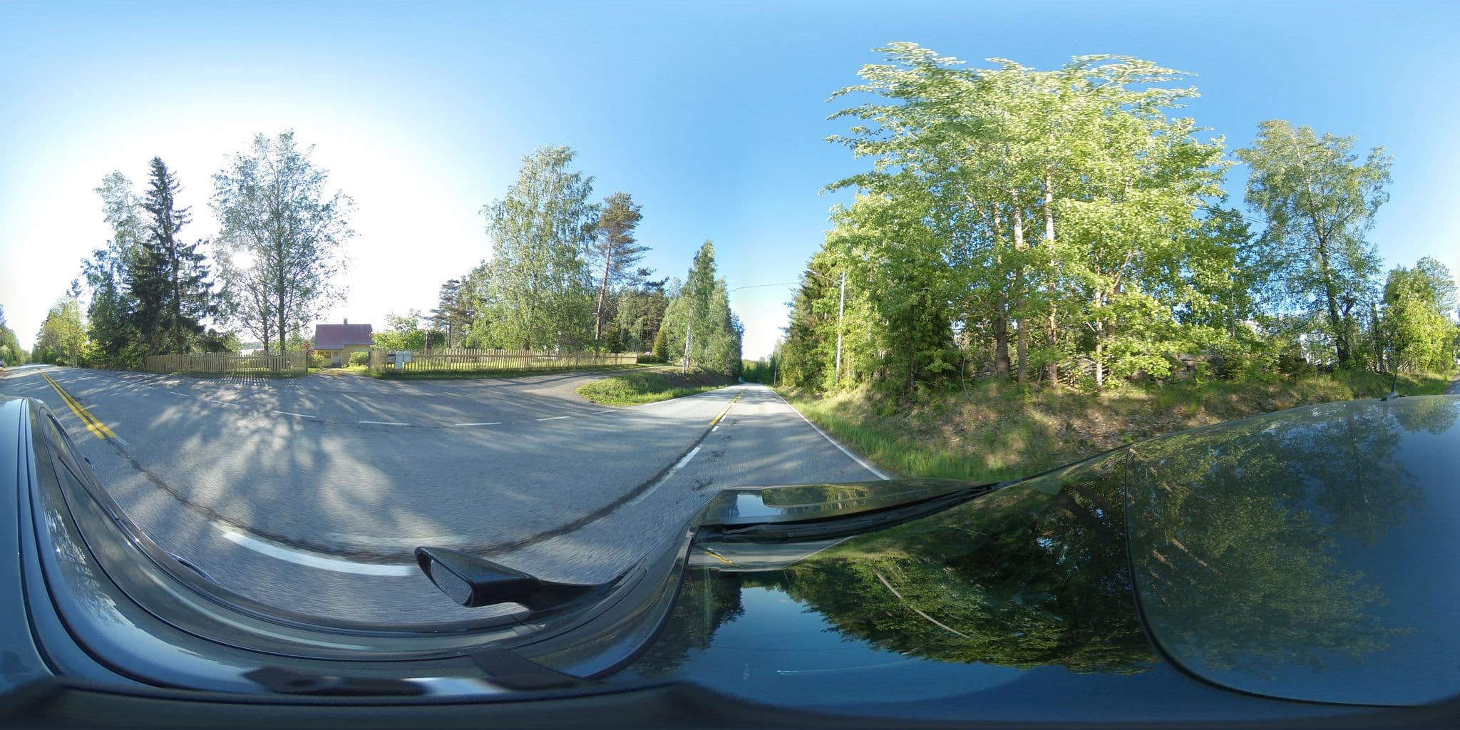 Street view near Villa Taika B&B, Pojo — © kino (CC BY-SA · Mapillary)