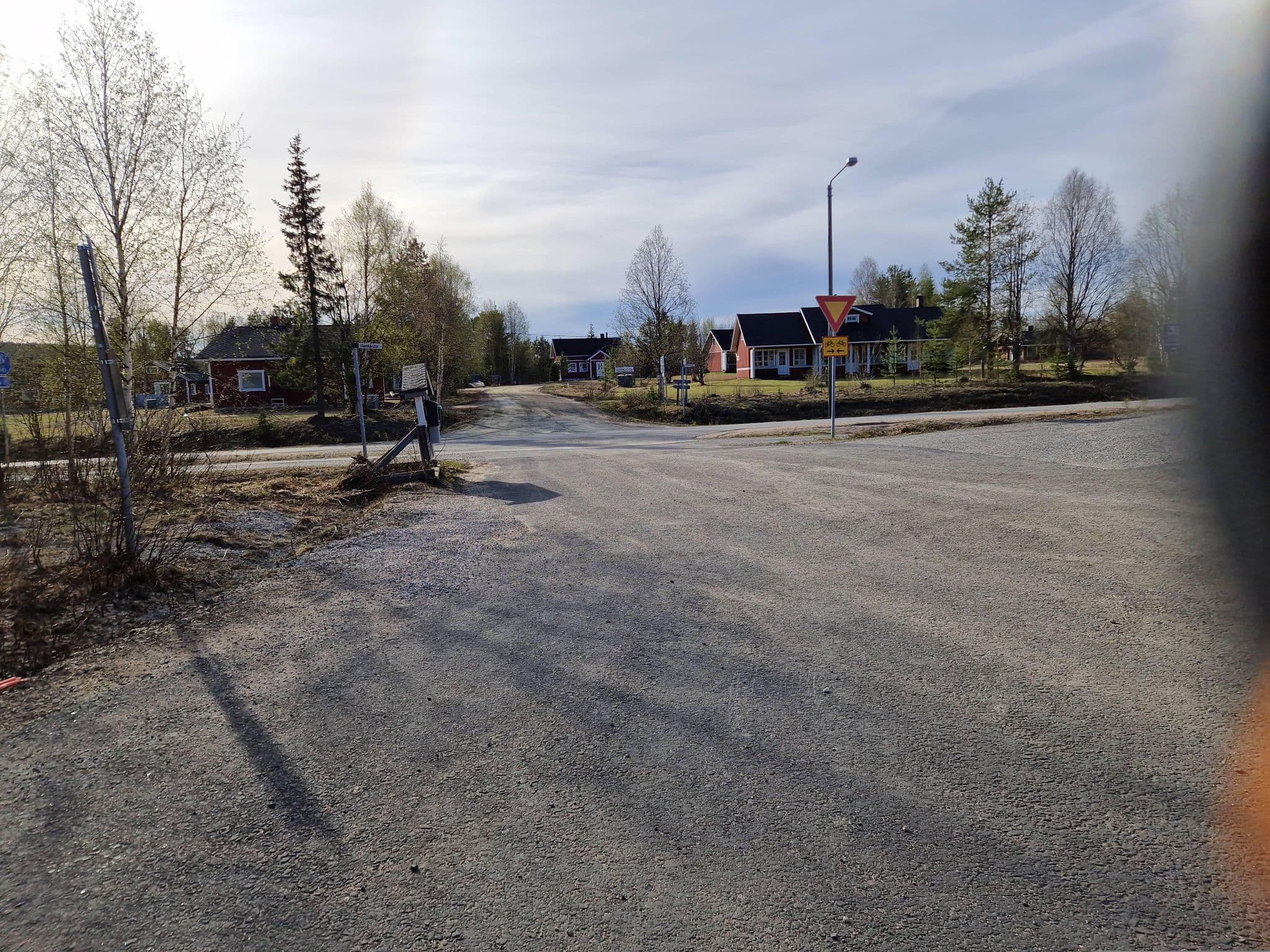 Street view near Ylläs Humina, Kittilä