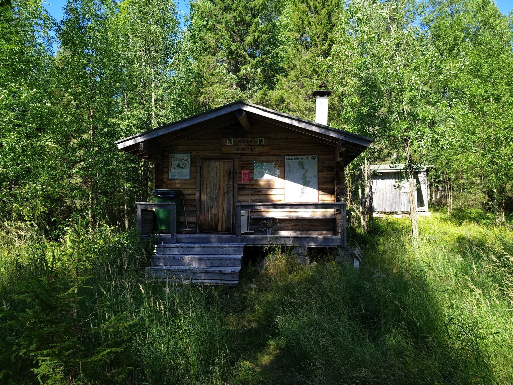 Street view near Muusa päivätupa, Kittilä