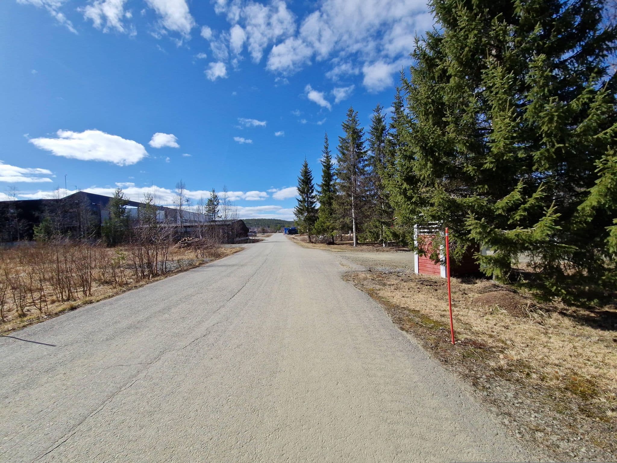 Street view near Ylläksen Yöpuu, Kittilä