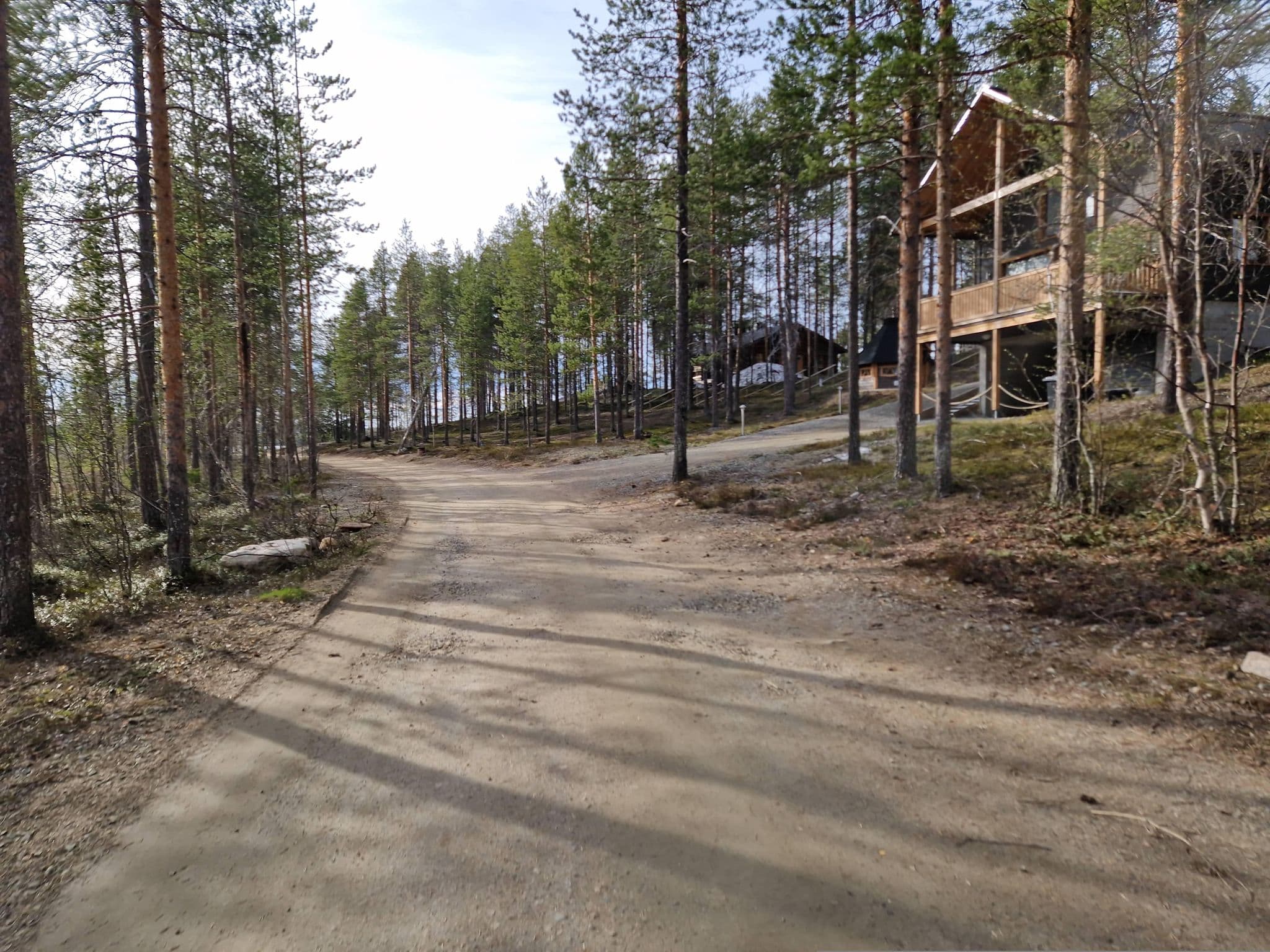 Street view near Jäkälärinne, Kittilä