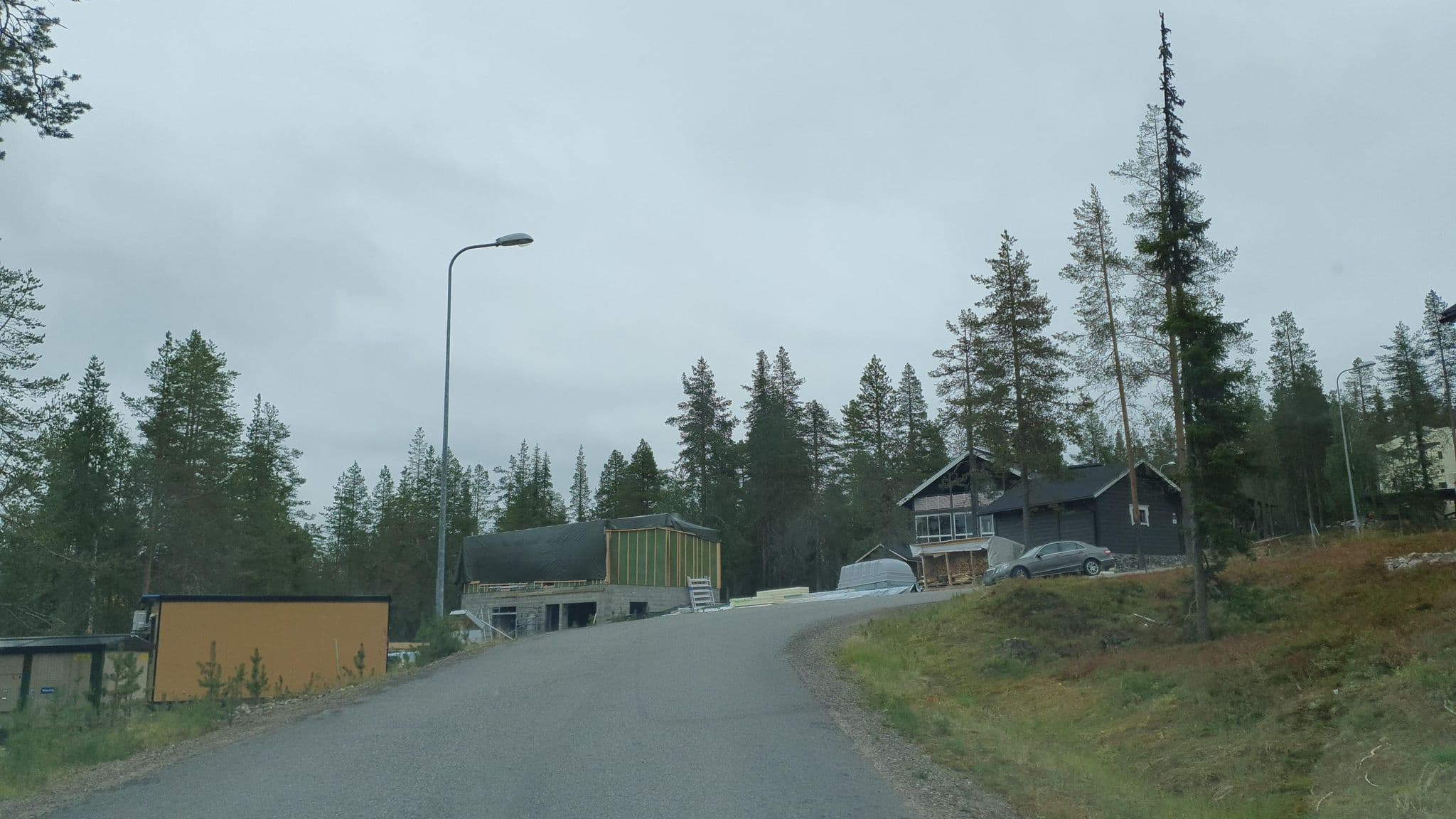 Street view near Usvapirtti, Kittilä